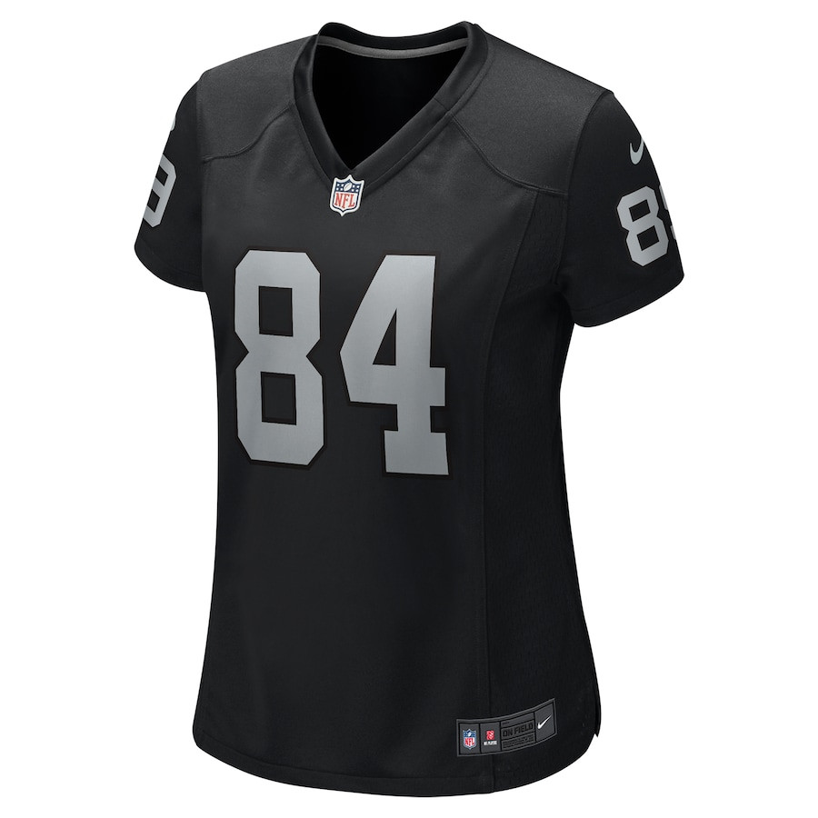 Harrison Bryant 84 Las Vegas Raiders Team Game Black NFL Jersey Women's