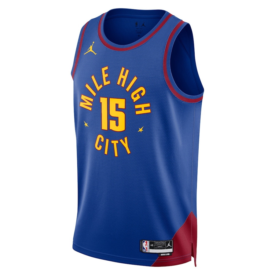 Nikola Jokic 15 Denver Nuggets Unisex Swingman Statement Edition Royal NBA Jersey Unisex