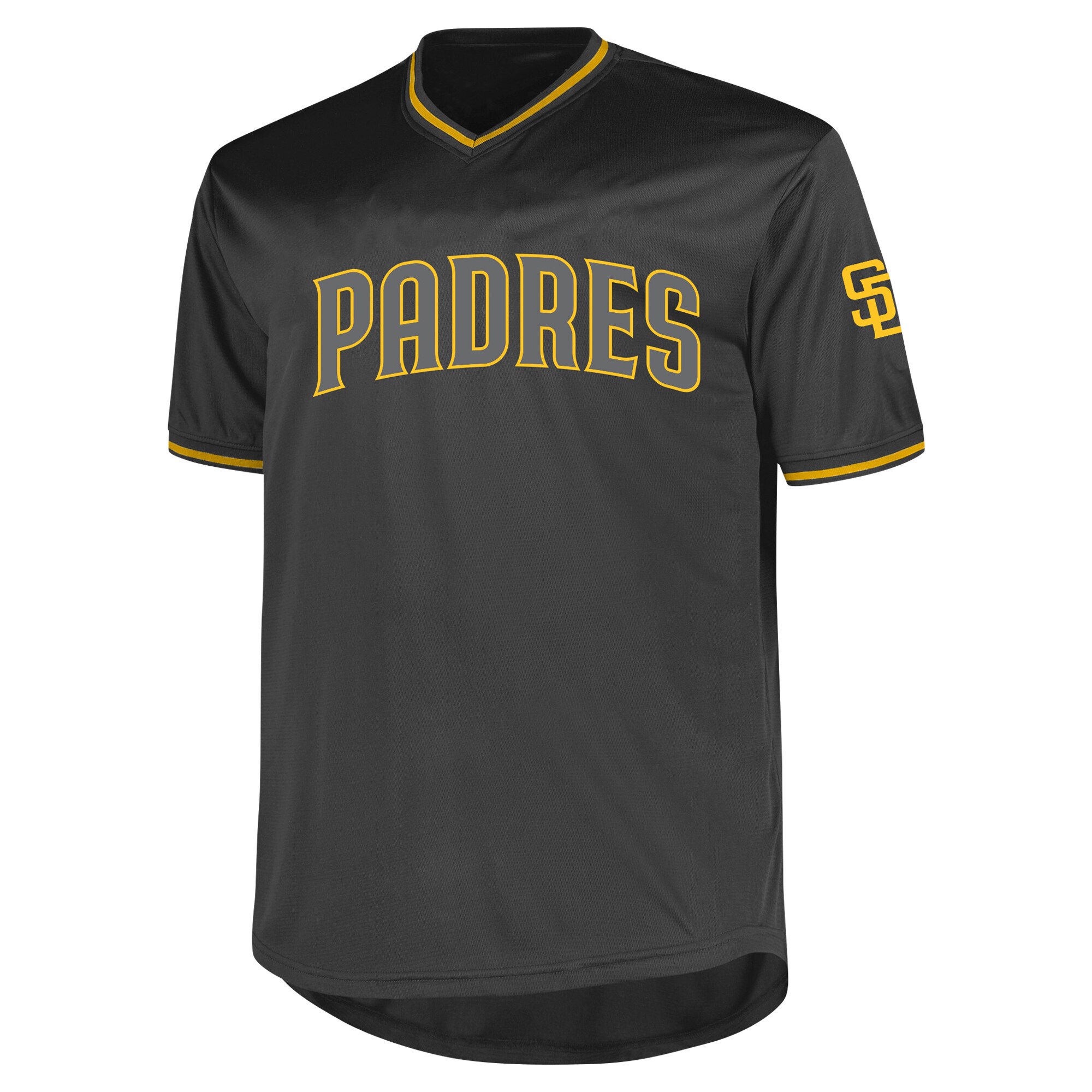 San Diego Padres Profile Charcoal Big Tall Pop Fashion MLB Jersey Men's
