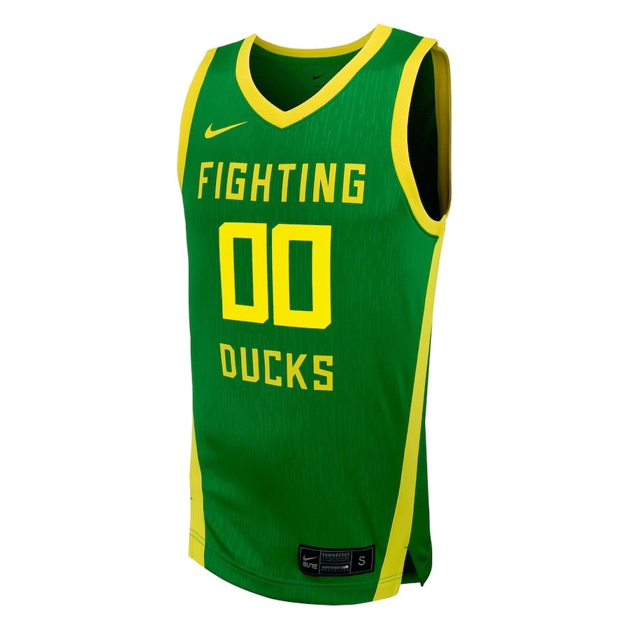 Oregon Duck Unisex NIL Custom Green NCAA Jersey Unisex