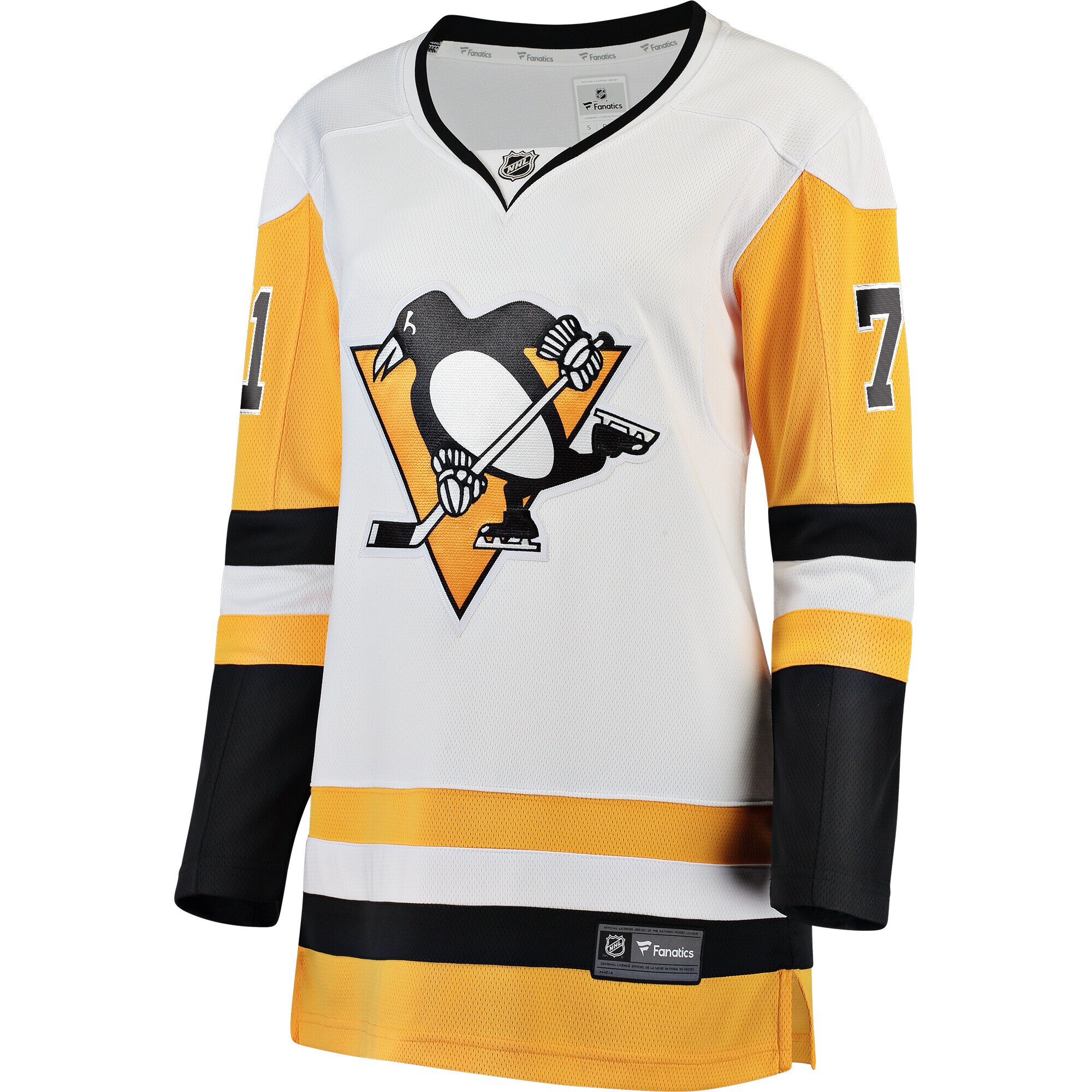 Pittsburgh Penguins Evgeni Malkin White Premier Breakaway Player NHL Jersey Men's