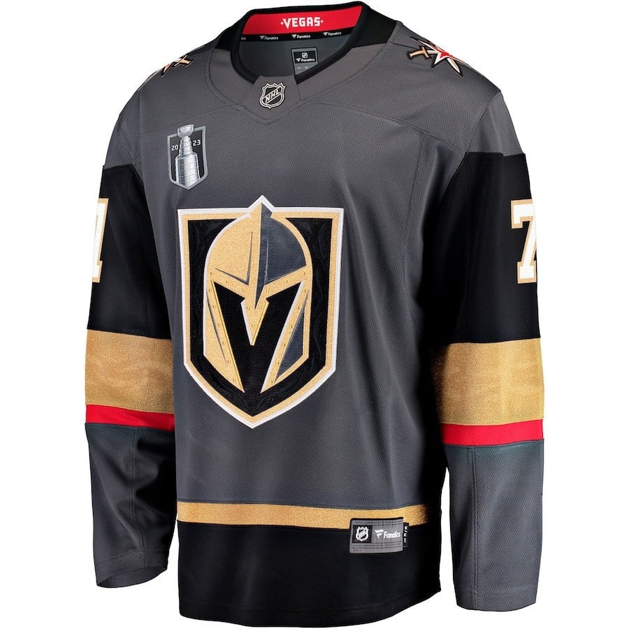 William Karlsson 71 Vegas Golden Knights 2023 Stanley Cup Final Alternate Breakaway Player Black NHL Jersey Men's