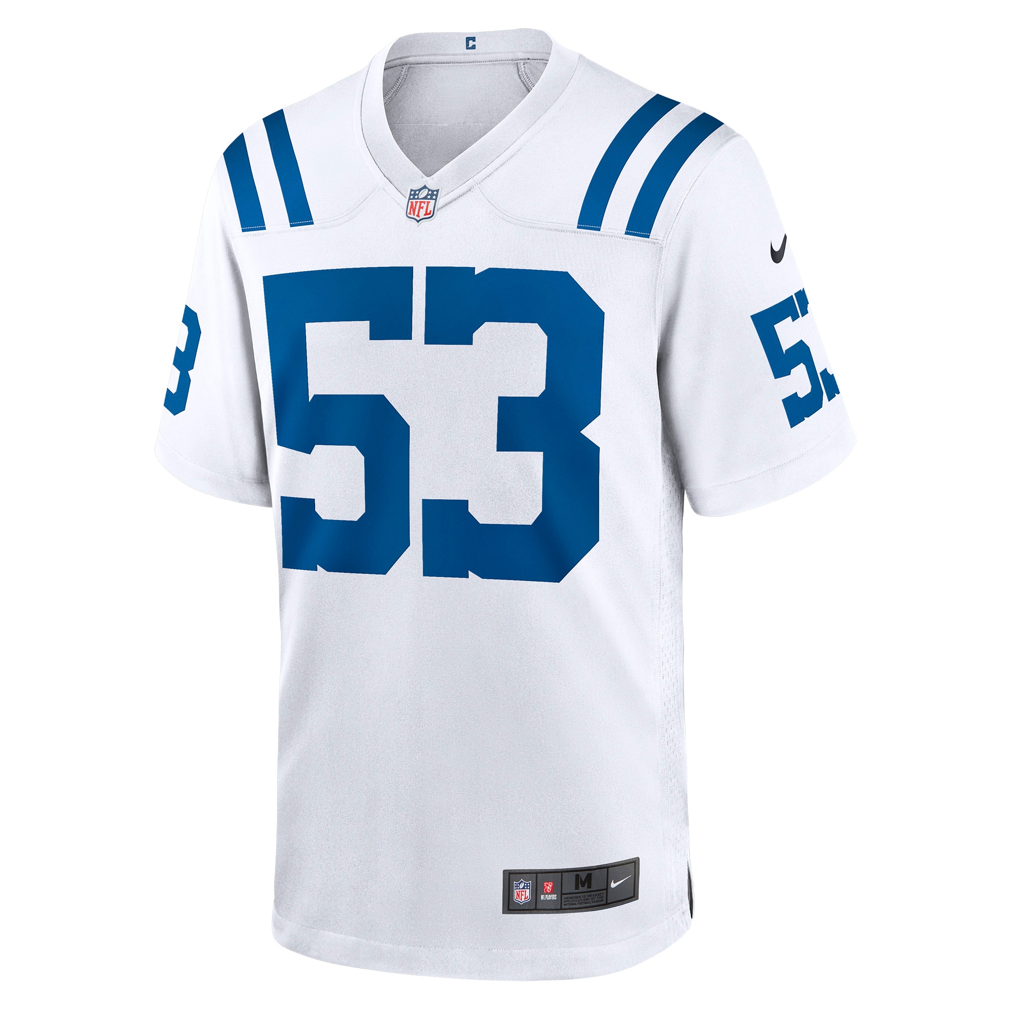 Indianapolis Colts Shaquille Leonard White Player Game NFL Jersey Men's