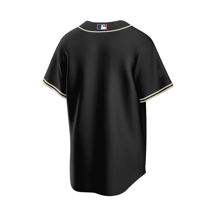 Houston Astros Cactus Jack Custom Black MLB Jersey Men's
