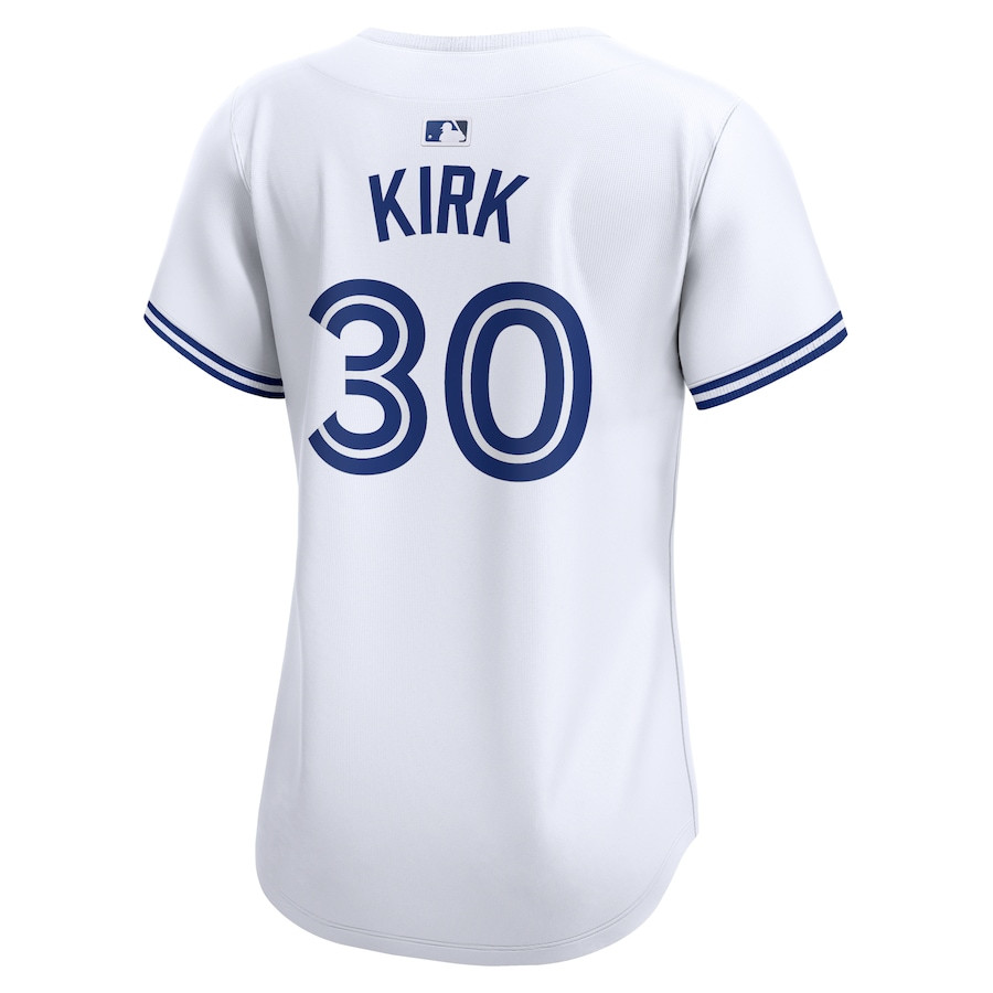 Alejandro Kirk 30 Toronto Blue Jays Home Limited Player White MLB Jersey Women's