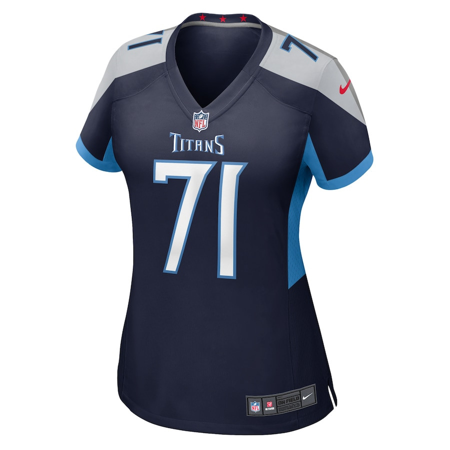 Jaelyn Duncan 71 Tennessee Titans Game Navy NFL Jersey Women's