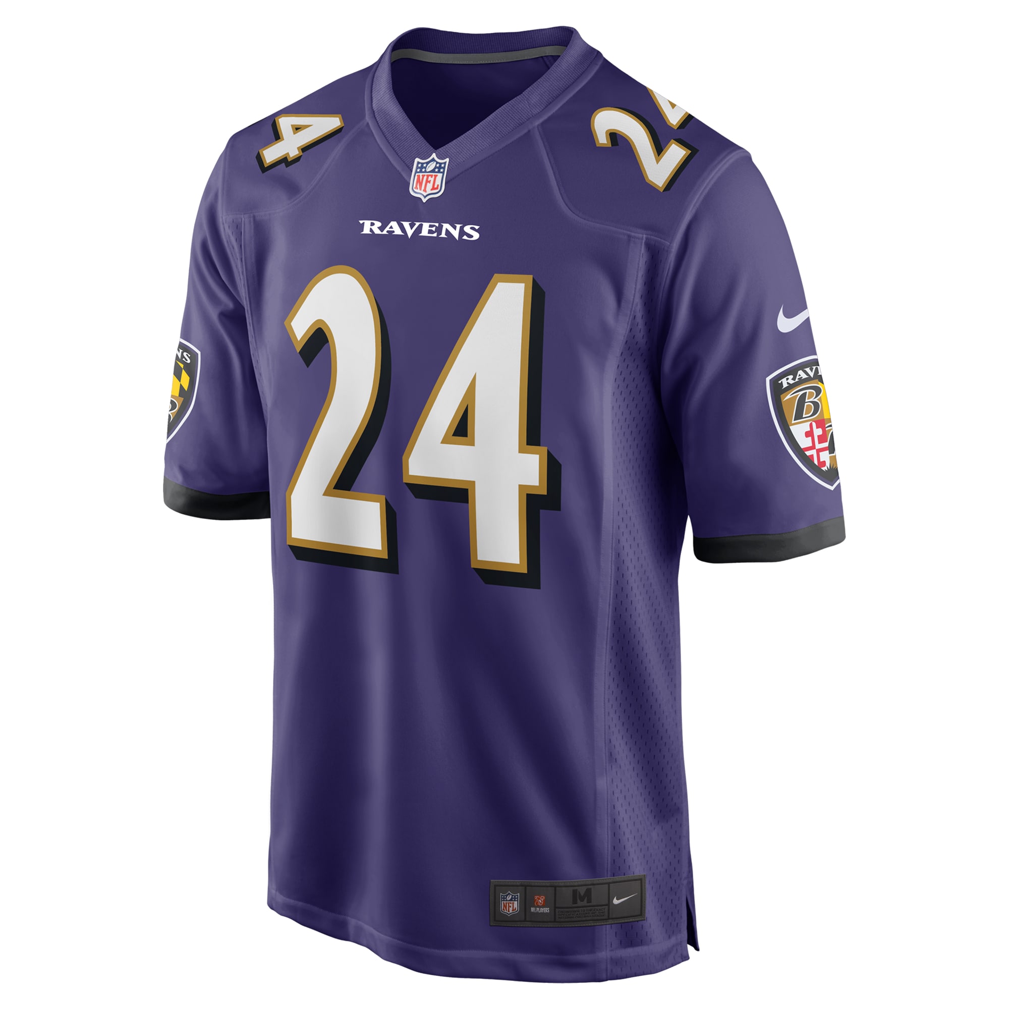 Baltimore Ravens Beau Brade Purple Team Game NFL Jersey Men's