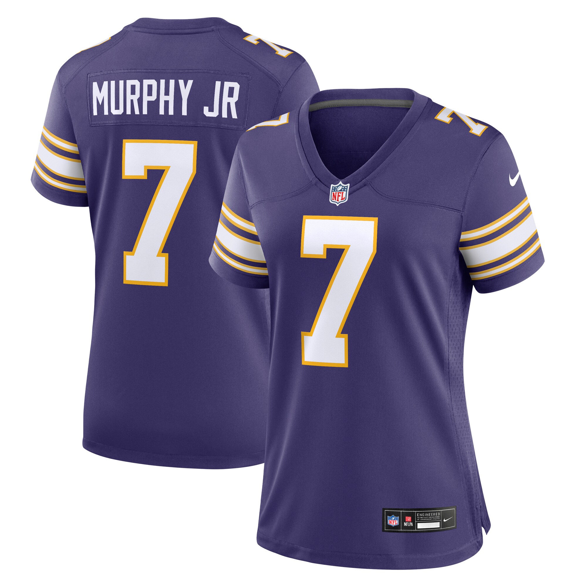Minnesota Vikings Byron Murphy Jr. Purple Classic Player Game NFL Jersey Women's
