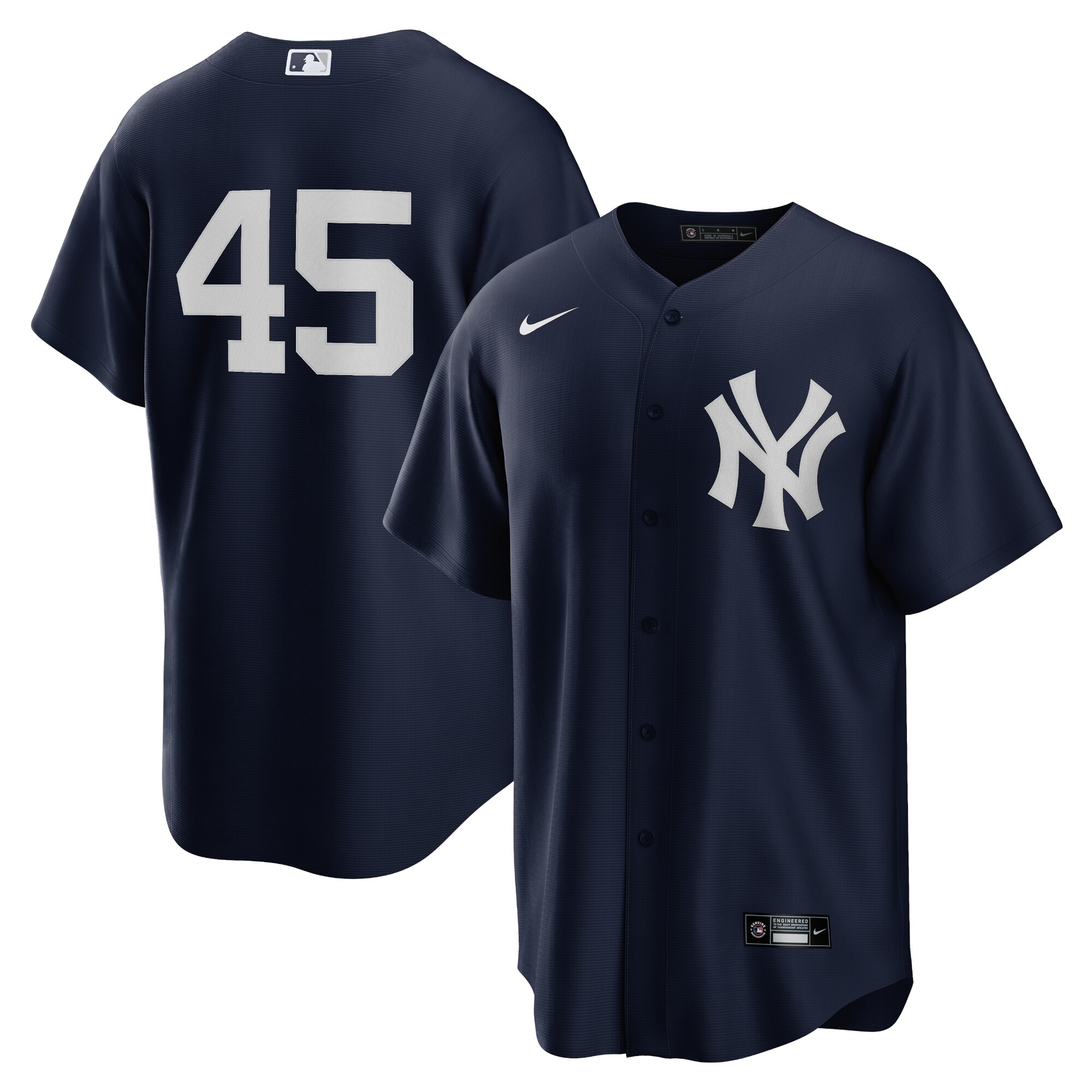 New York Yankees Gerrit Cole Navy Alternate Player Name MLB Jersey Men's
