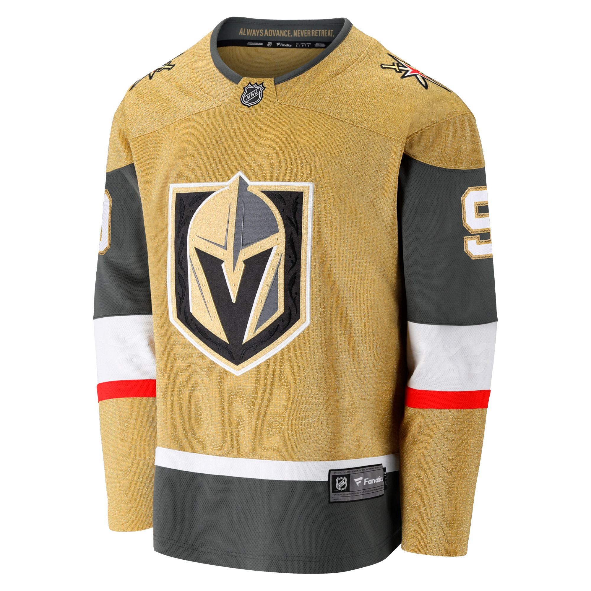 Vegas Golden Knights Jack Eichel Gold Alternate Premier Breakaway Player NHL Jersey Men's