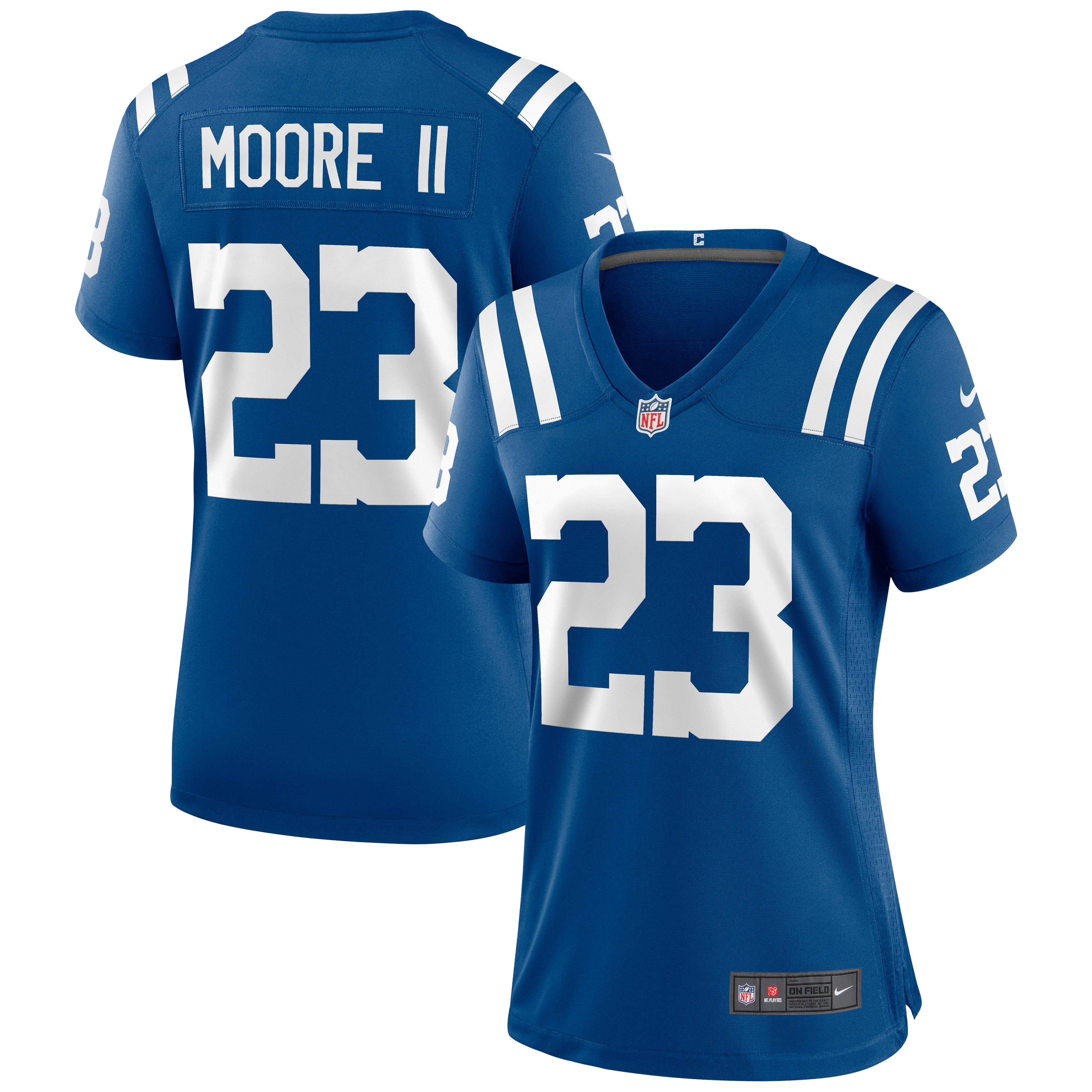 Indianapolis Colts Kenny Moore II Royal Game NFL Jersey Women's