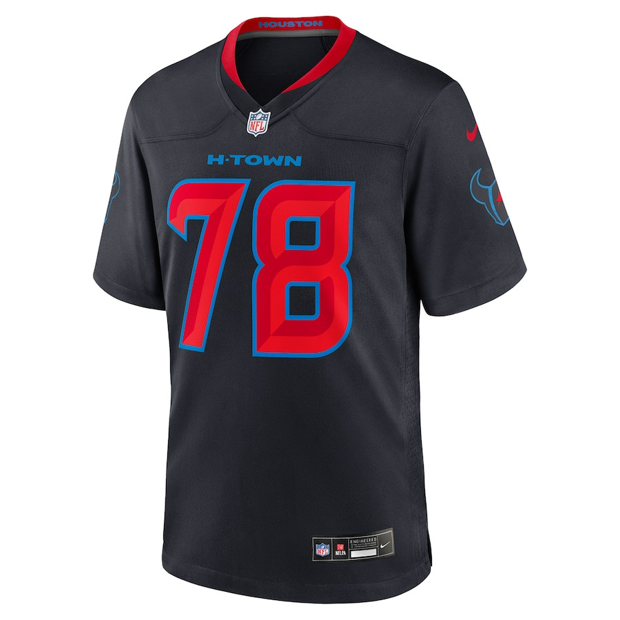 Laremy Tunsil 78 Houston Texans 2nd Alternate Game Navy NFL Jersey Men's