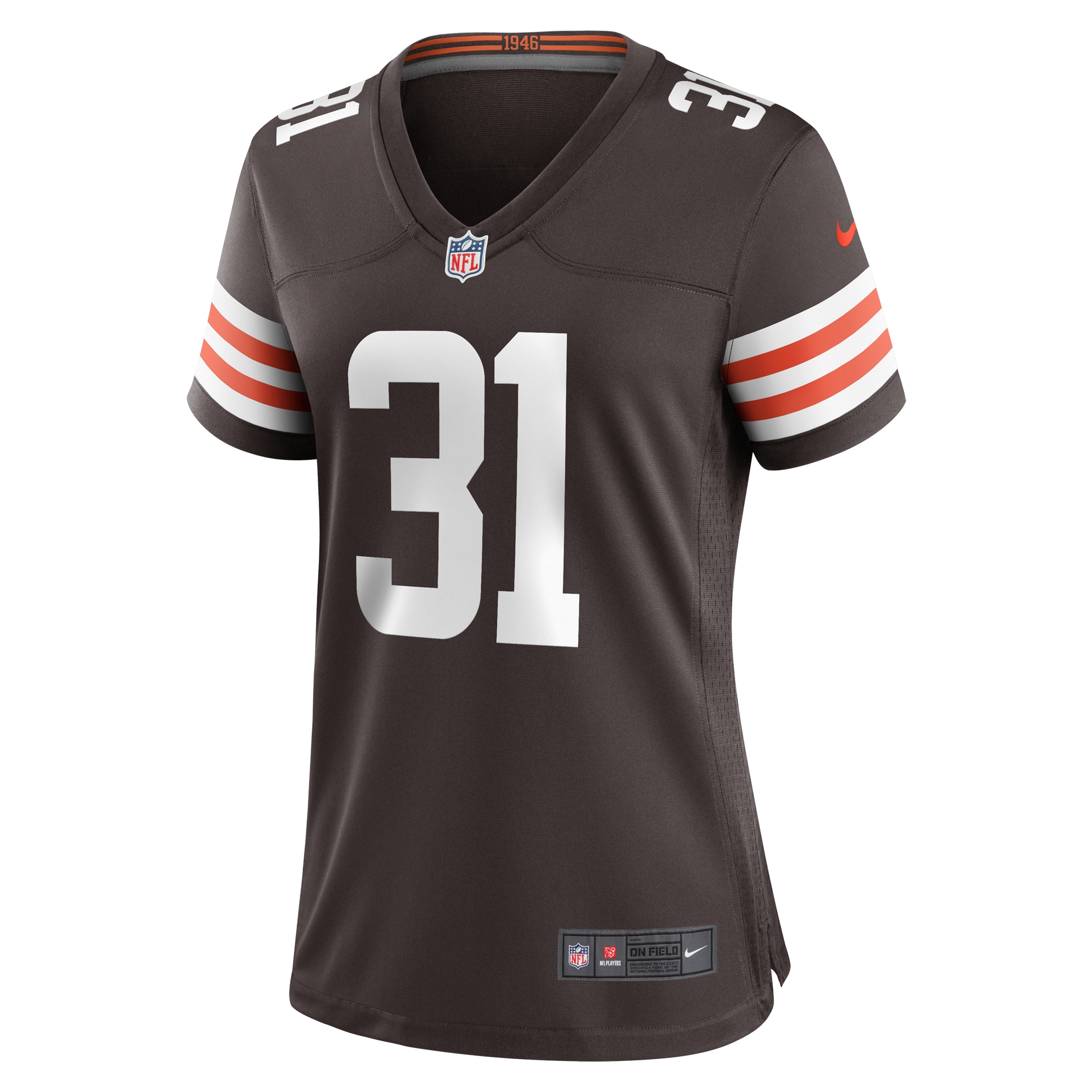 Cleveland Browns Vincent Gray Brown Team Game NFL Jersey Women's