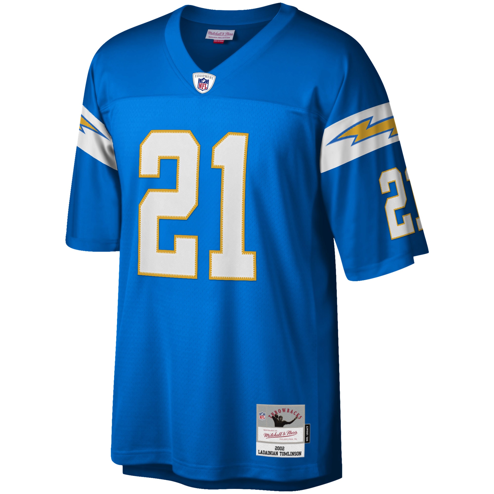 Los Angeles Chargers LaDainian Tomlinson Mitchell Ness Powder Blue Legacy NFL Jersey Men's