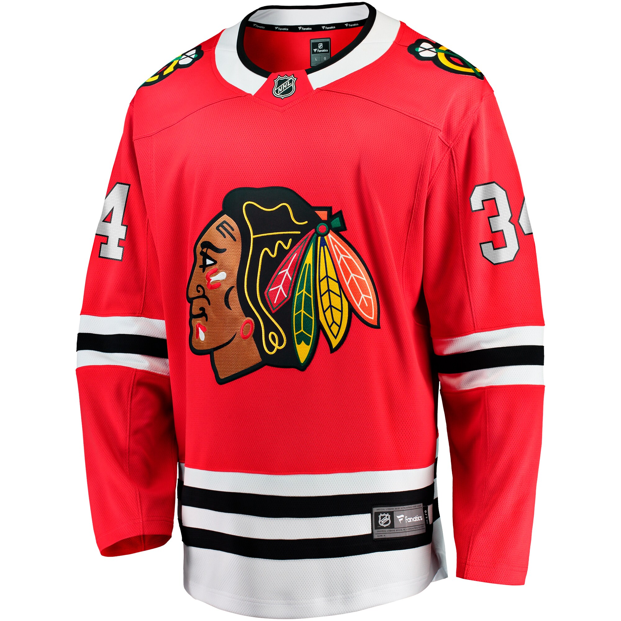Chicago Blackhawks Petr Mrazek Red Home Breakaway NHL Jersey Men's