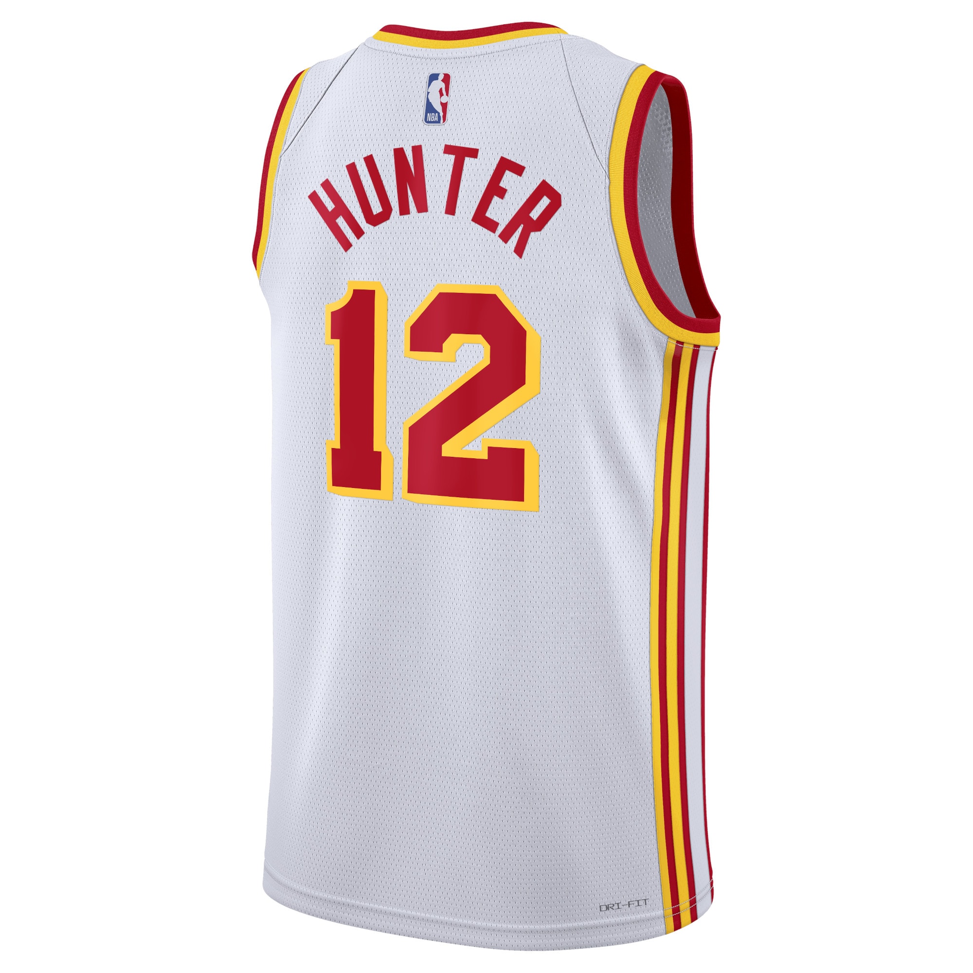 Atlanta Hawks Association Edition Swingman White De'Andre Hunte Unisex NBA Jersey Unisex
