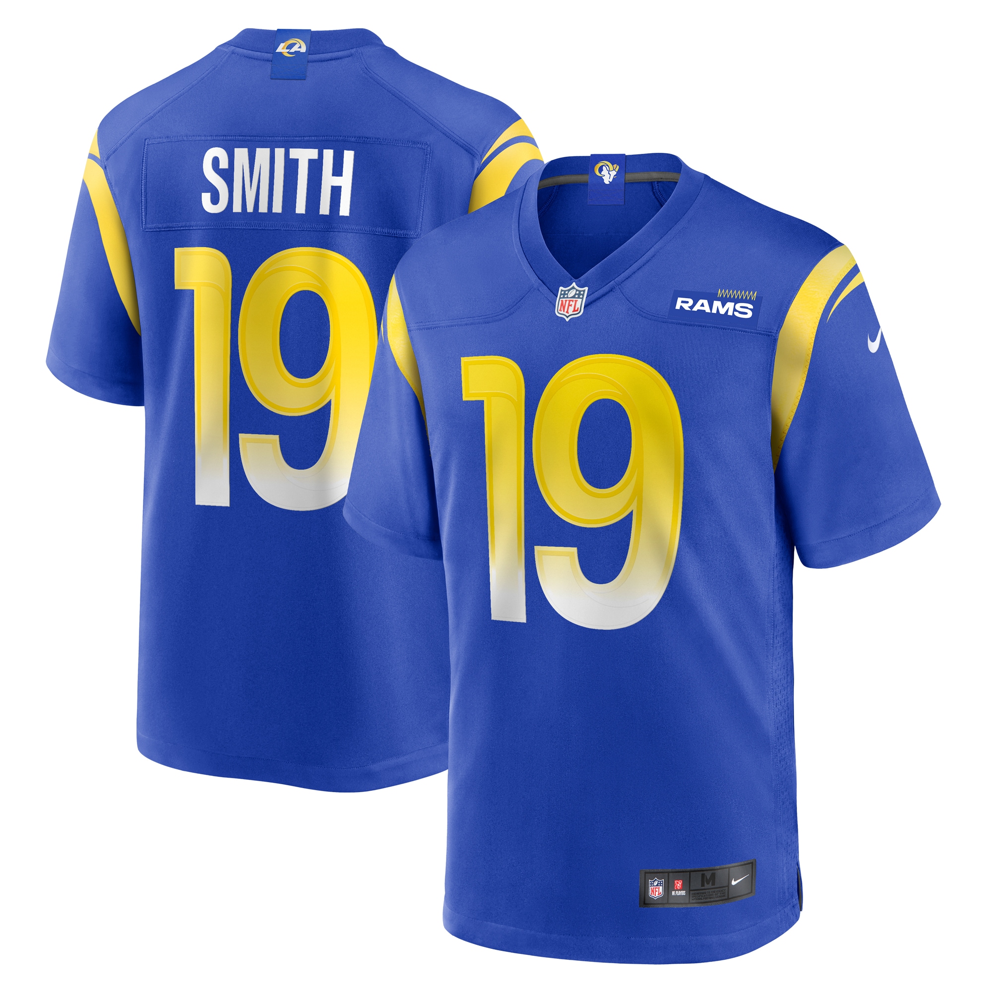 Los Angeles Rams Xavier Smith Royal Home Game NFL Jersey Men's