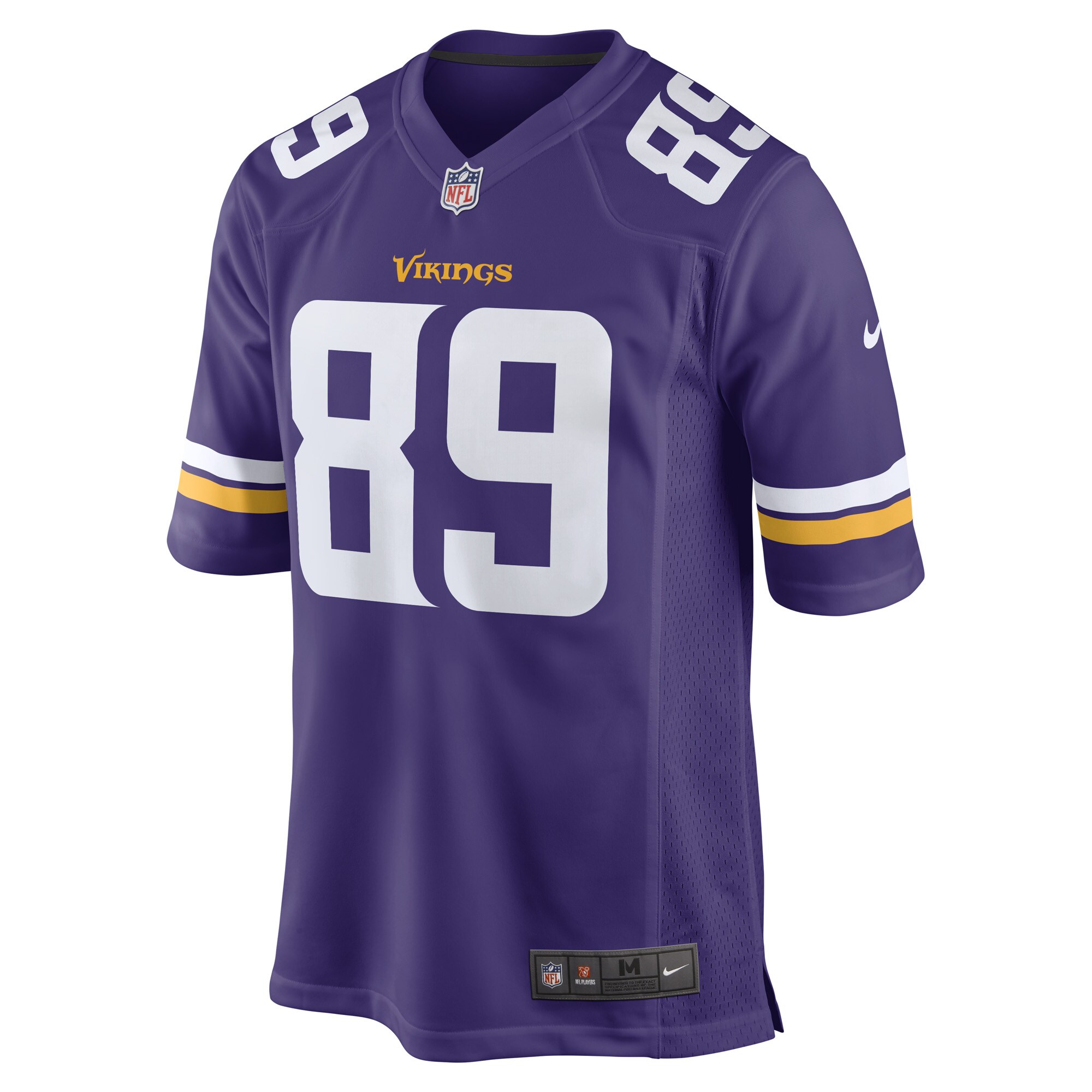 Minnesota Vikings Thomas Hennigan Purple Game Player NFL Jersey Men's