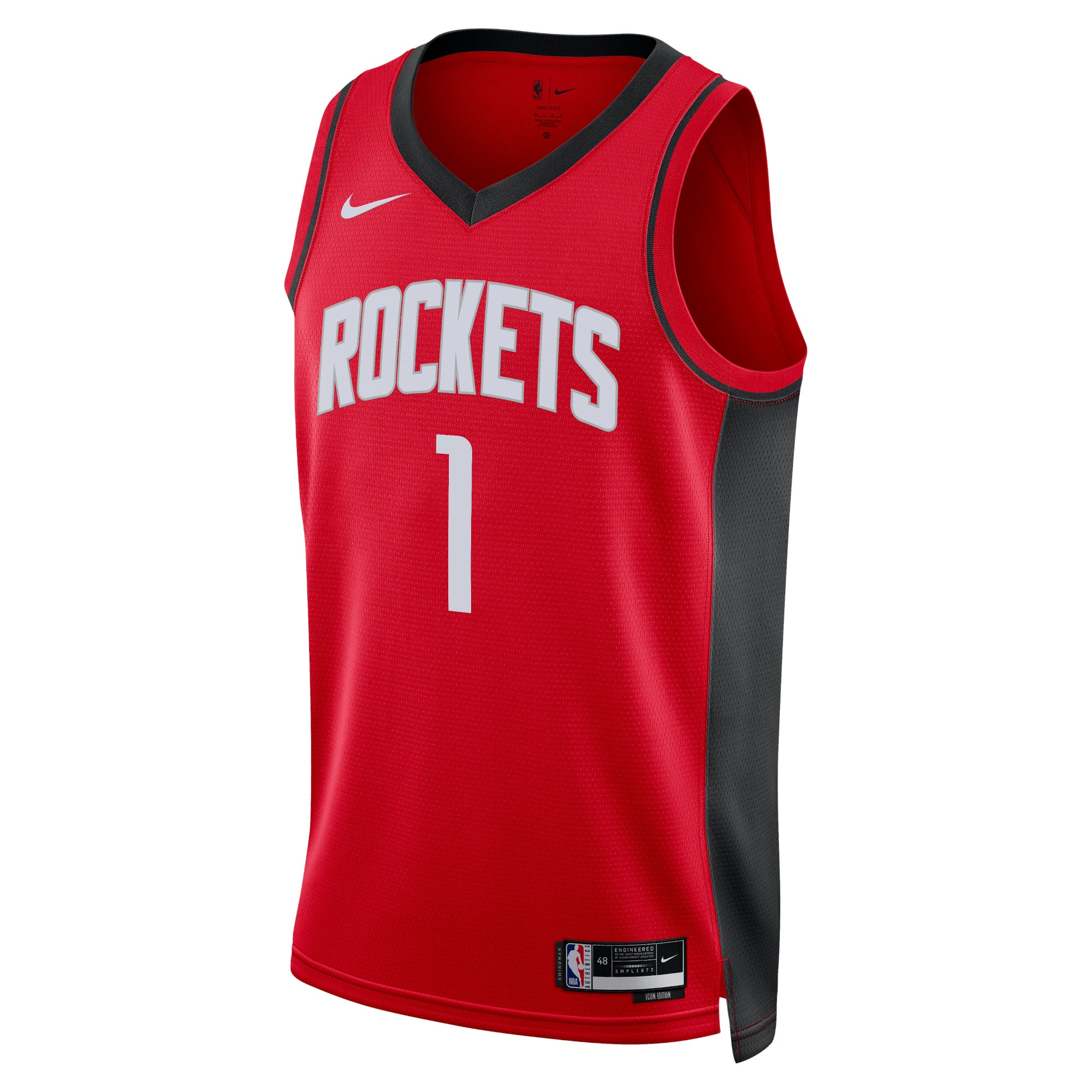 Houston Rockets Icon Edition Swingman Red Amen Thompso Unisex NBA Jersey Unisex