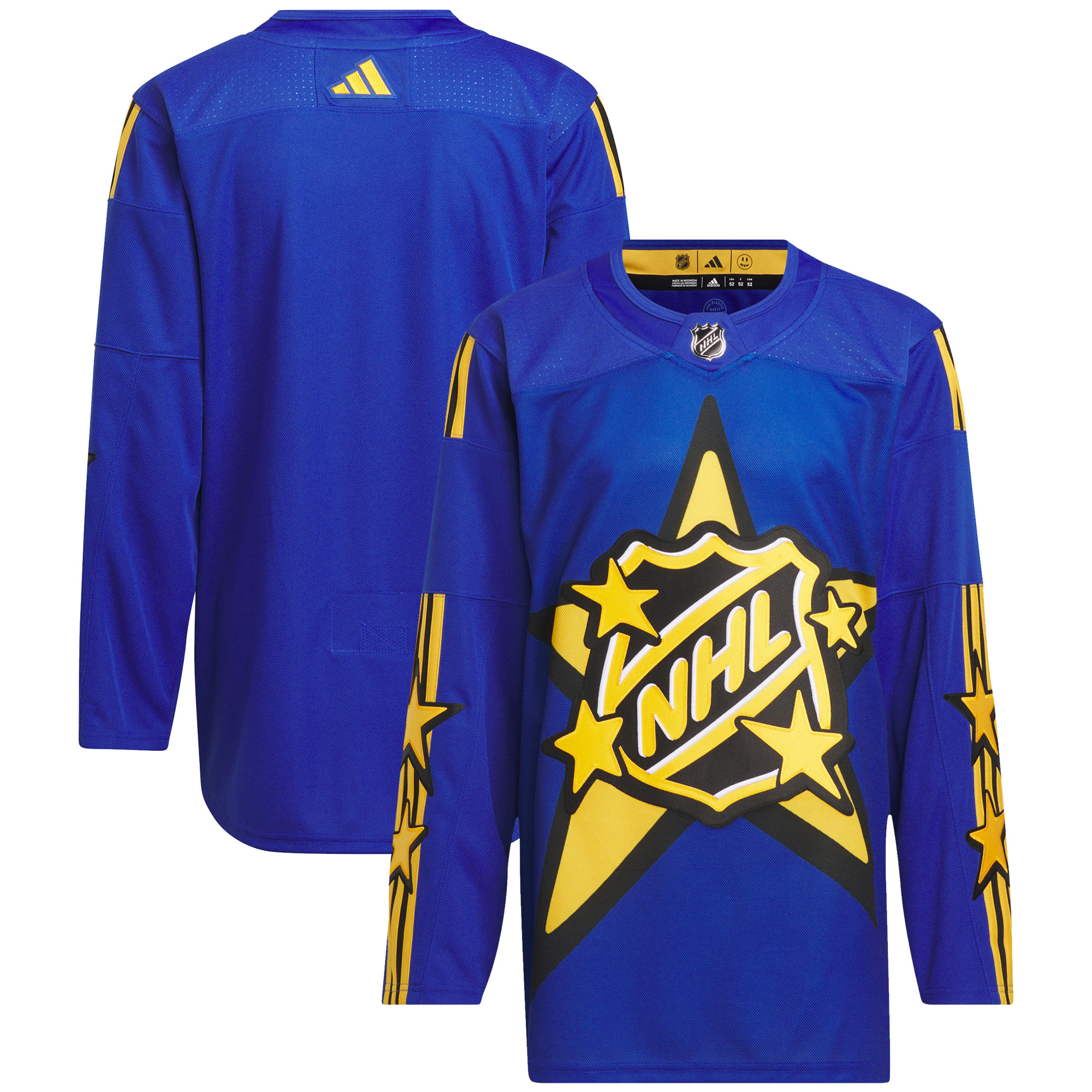 2024 All Star Game x drew house Blue Primegreen NHL Jersey Men's