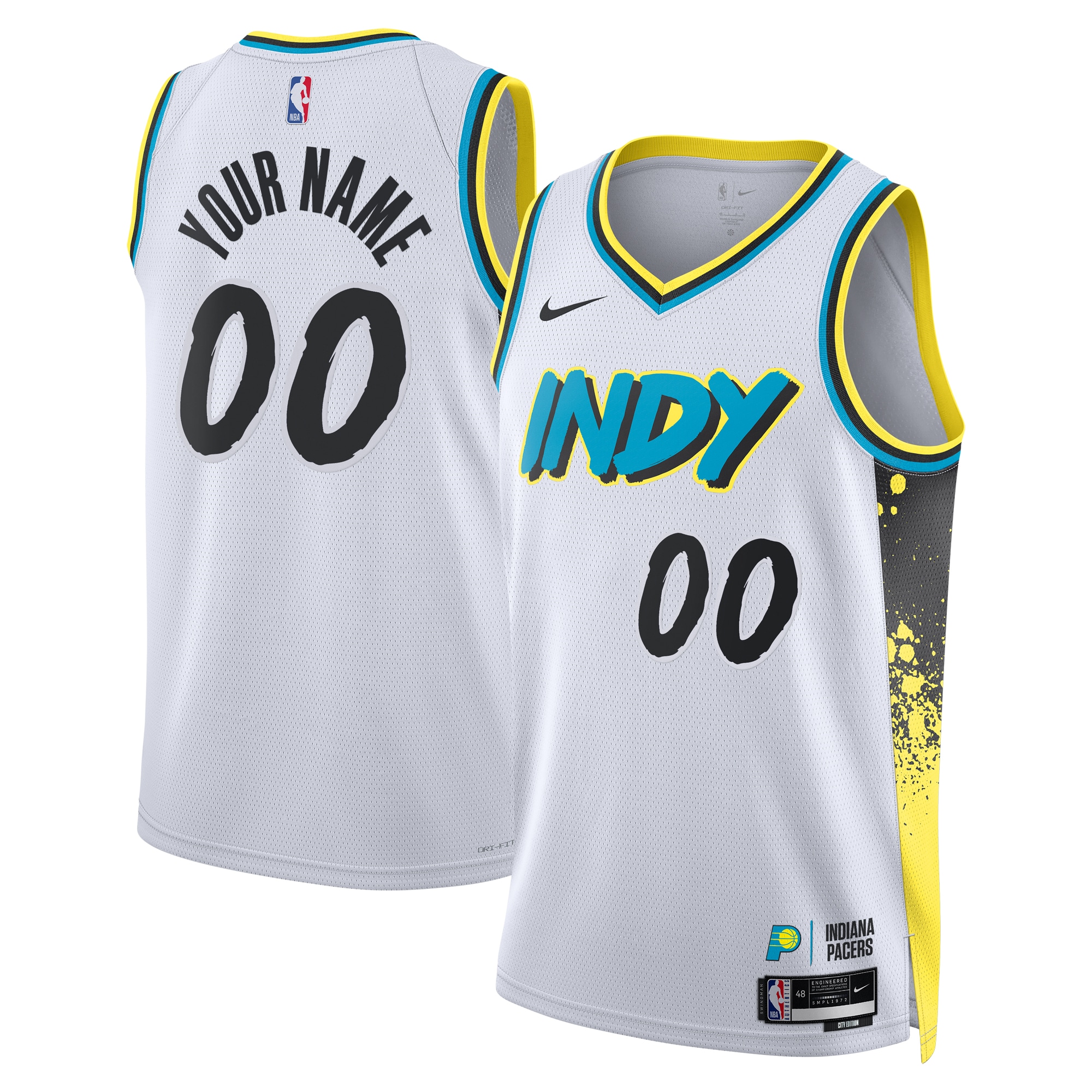 Indiana Pacers City Edition Swingman 2024 Custom Unisex NBA Jersey Unisex