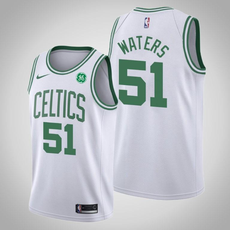 Boston Celtics Tremont Waters 5 White Swingman Association Edition NBA Jersey Men's