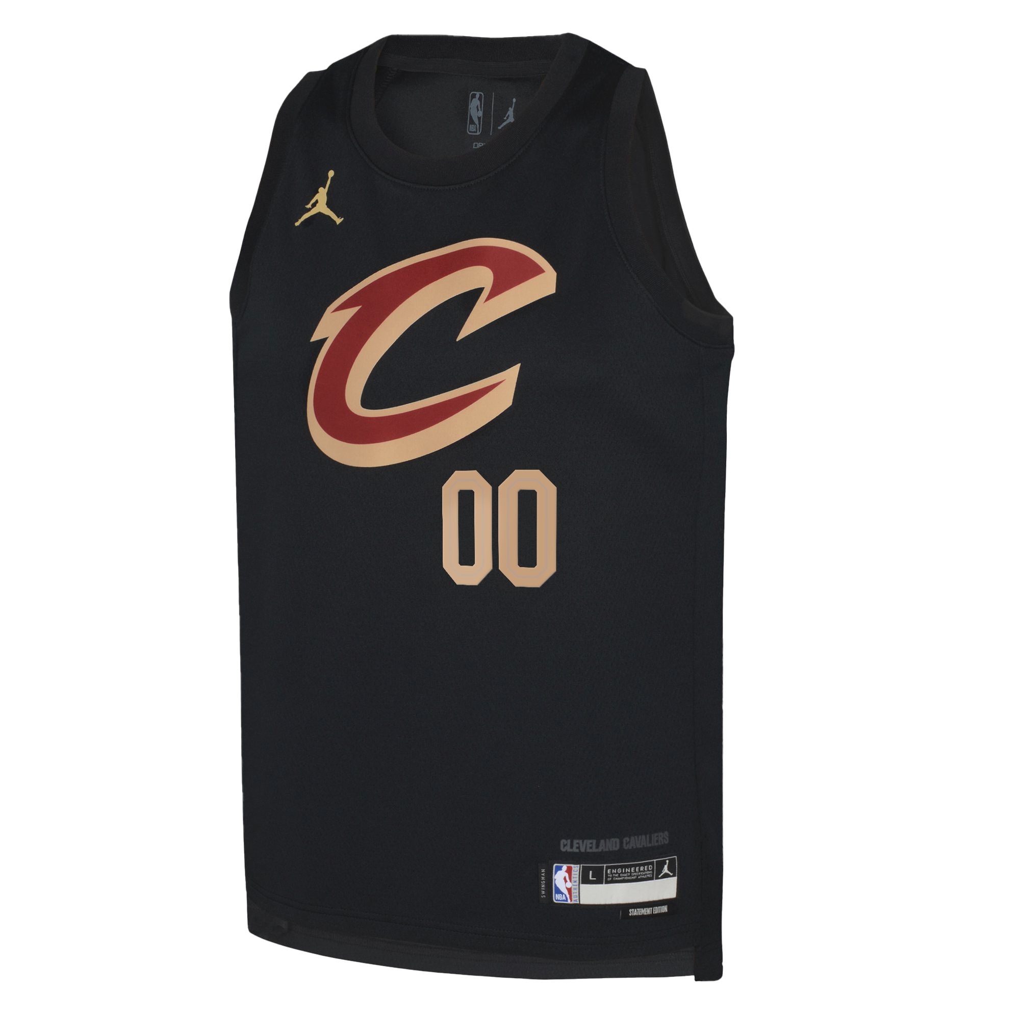 Cleveland Cavaliers Jordan Statement Swingman 22 Custom NBA Jersey Youth