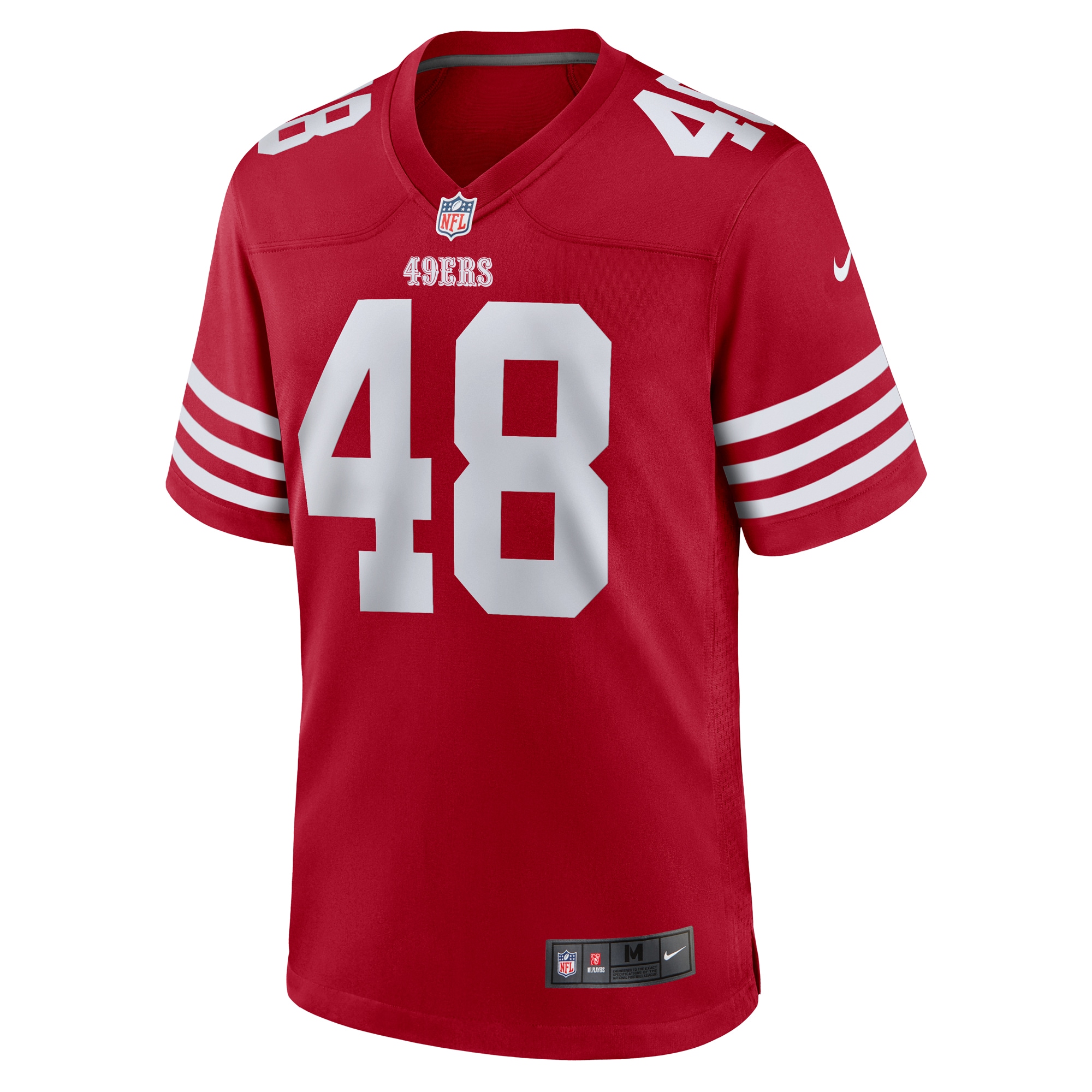 San Francisco 49ers Tatum Bethune Scarlet Game NFL Jersey Men's