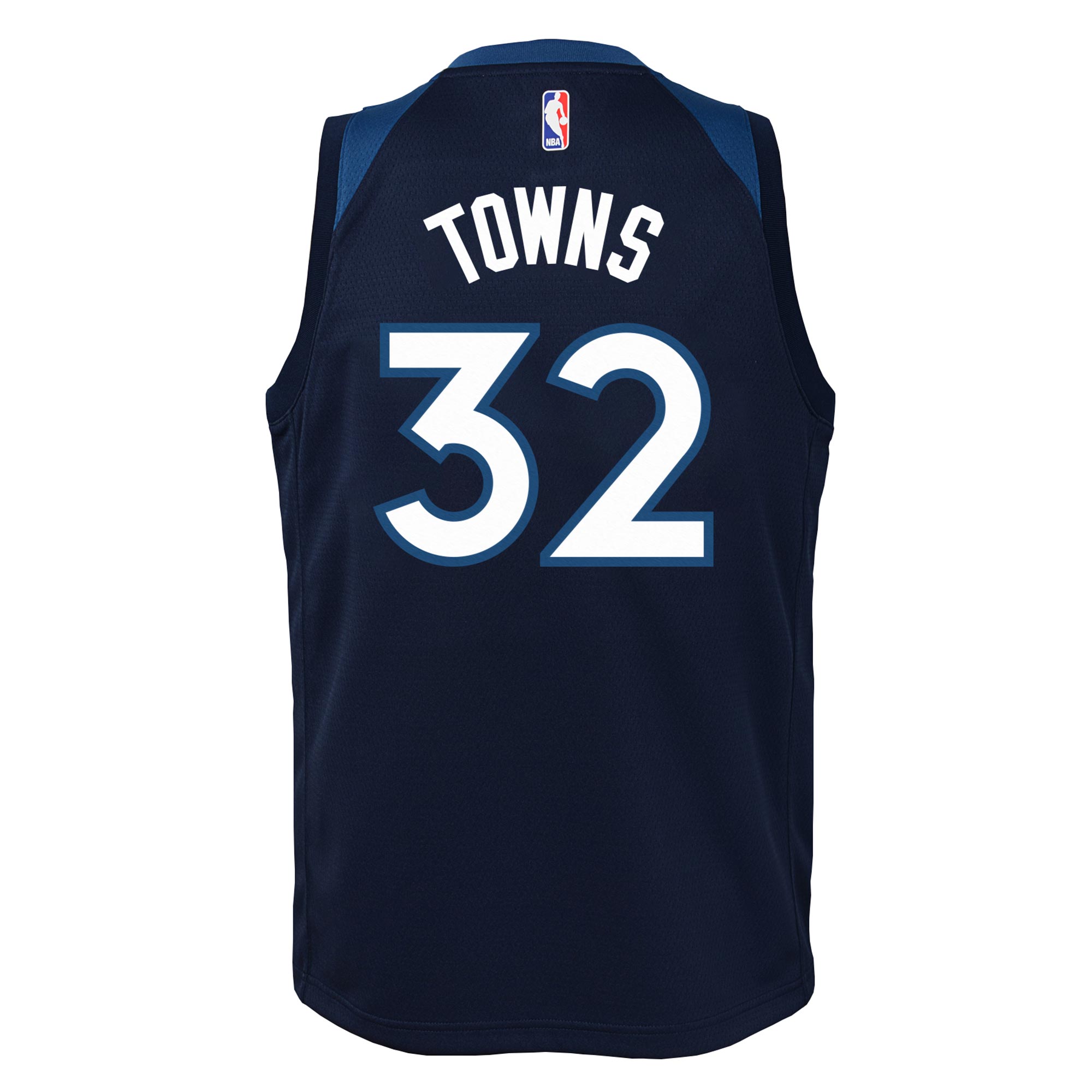 Minnesota Timberwolves Icon Edition Swingman Navy Karl-Anthony Town NBA Jersey Youth