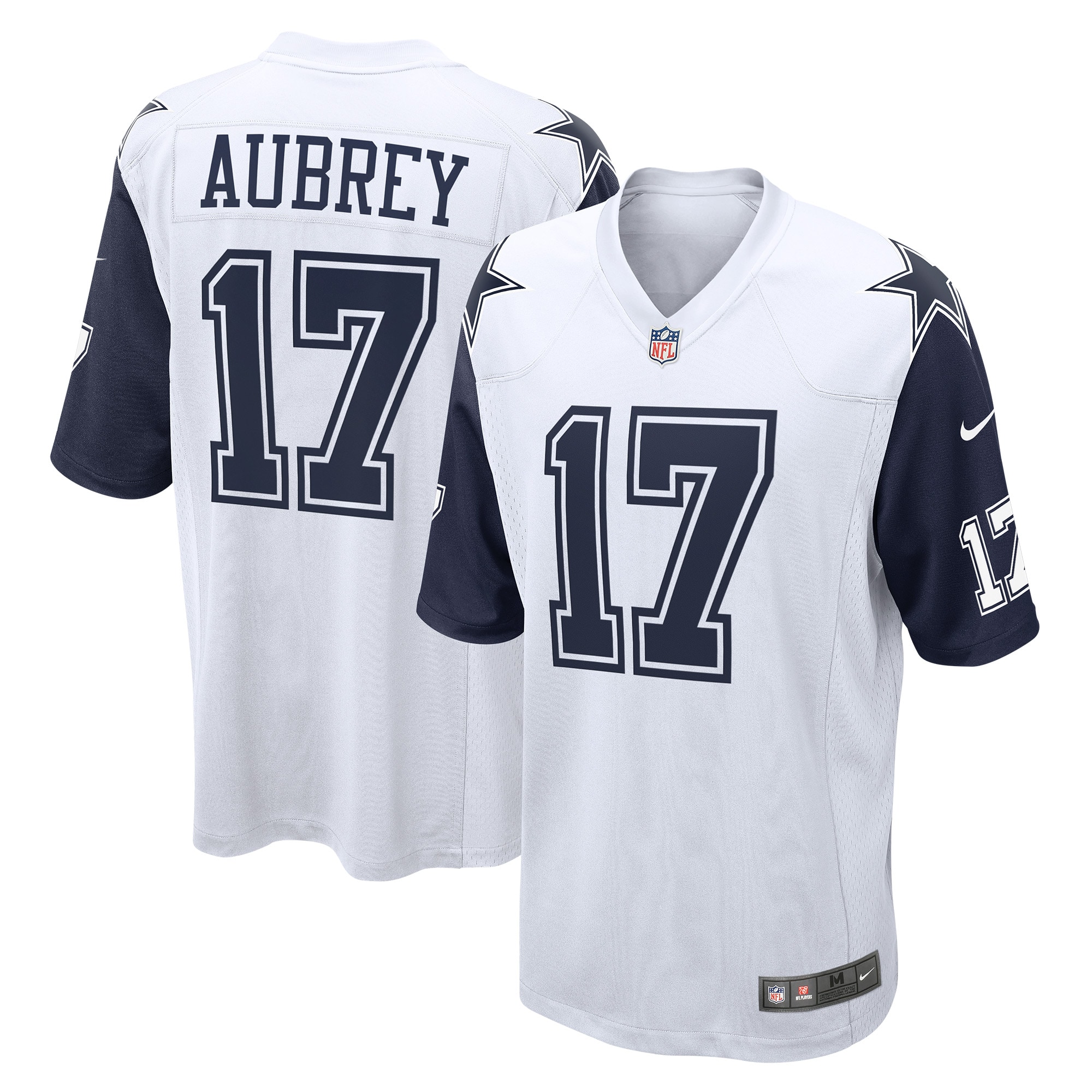 Dallas Cowboys Brandon Aubrey White Alternate Game NFL Jersey Men's
