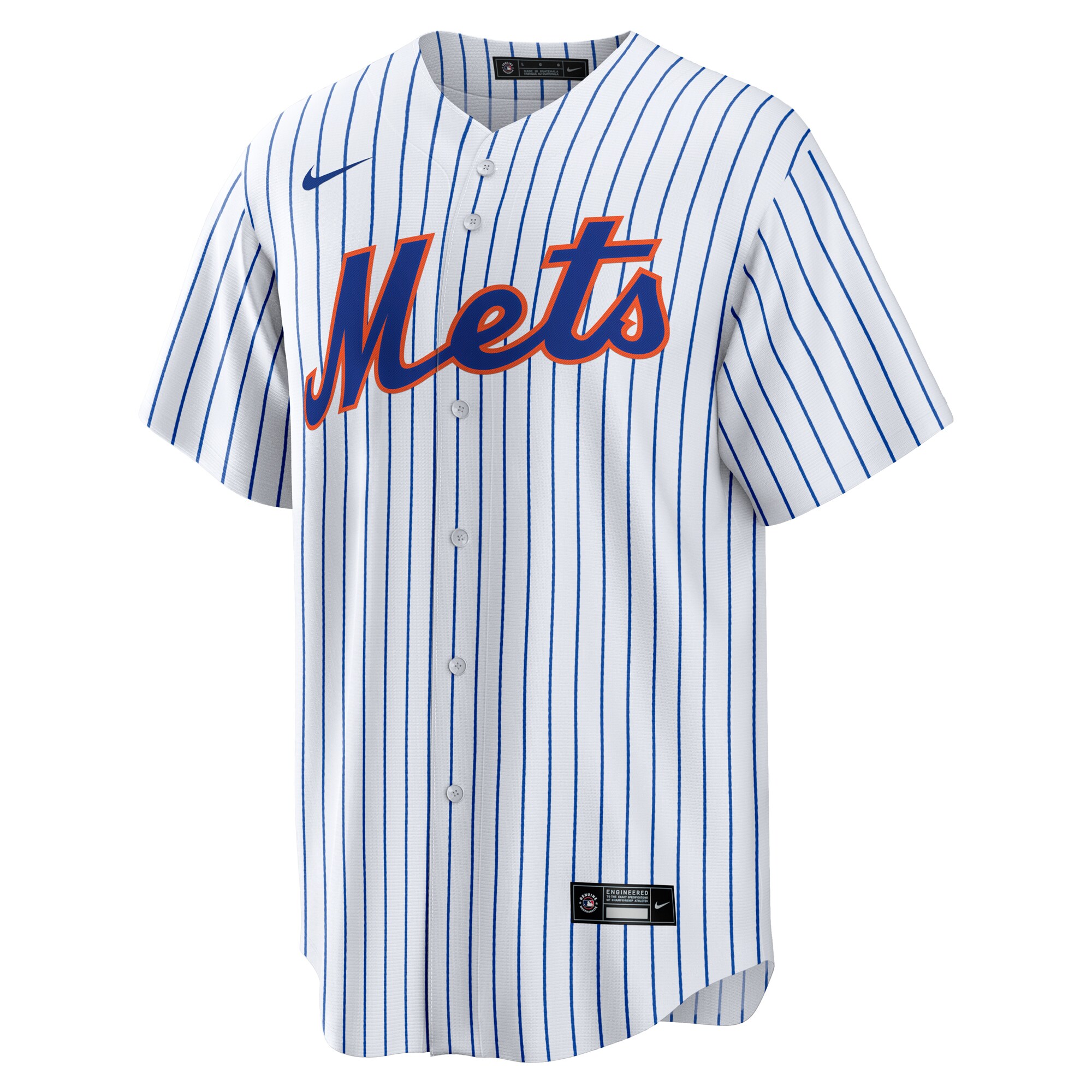 New York Mets White #1 Dad Home MLB Jersey Men's