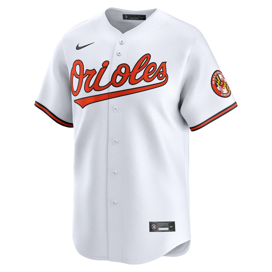 Baltimore Orioles Home Limited White MLB Jersey Men's