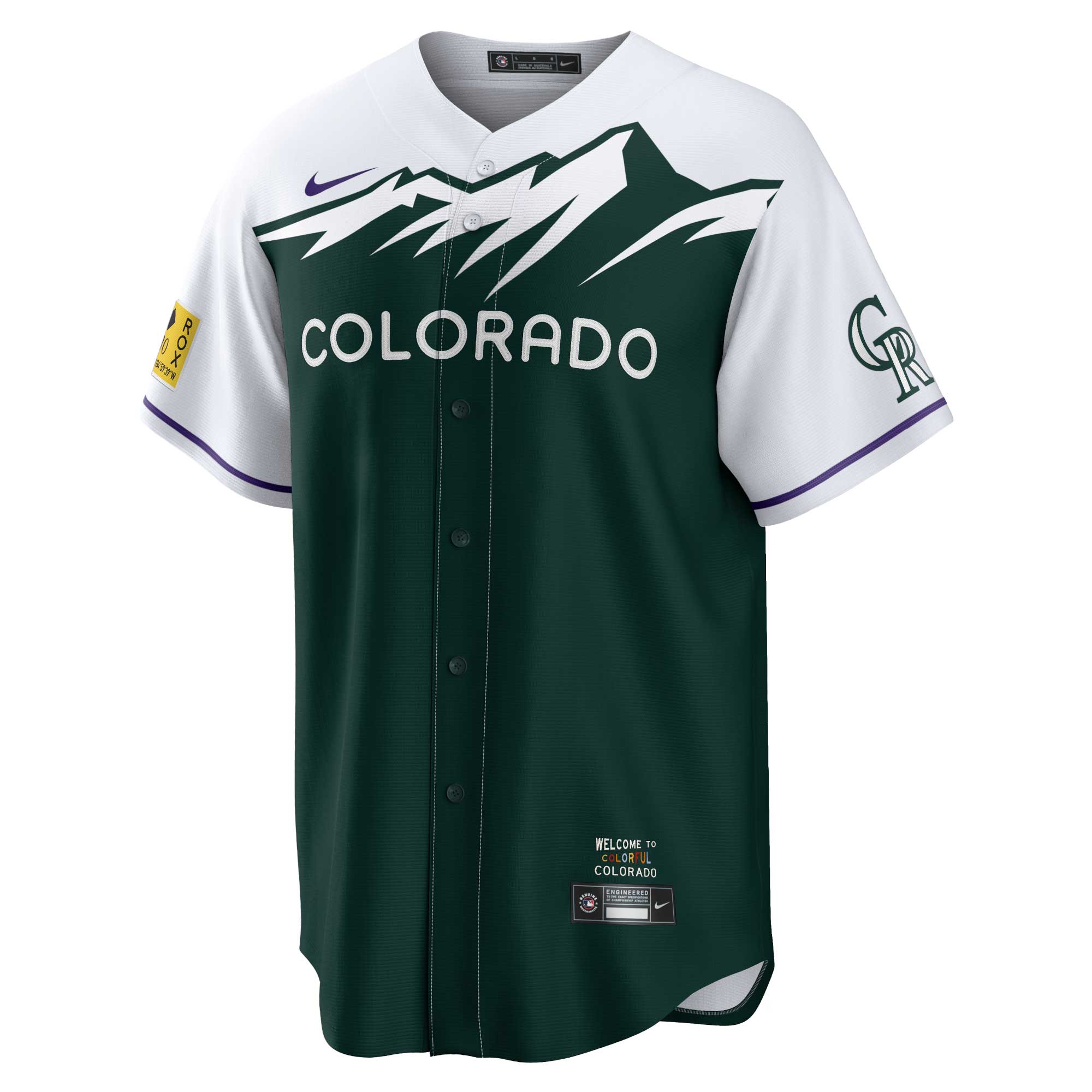 Colorado Rockies Kris Bryant Green City Connect Player MLB Jersey Men's