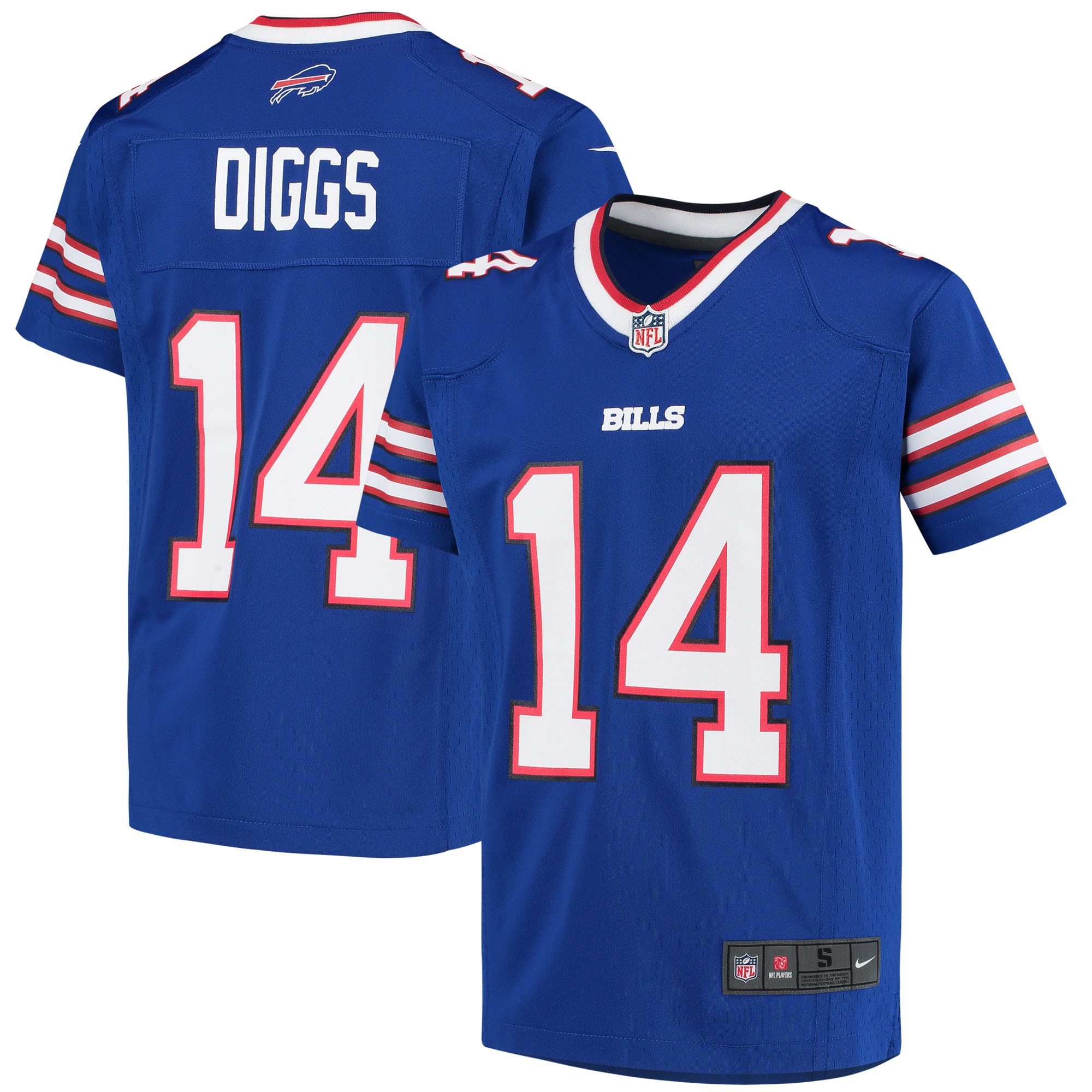 Buffalo Bills Stefon Diggs Royal Game NFL Jersey Youth