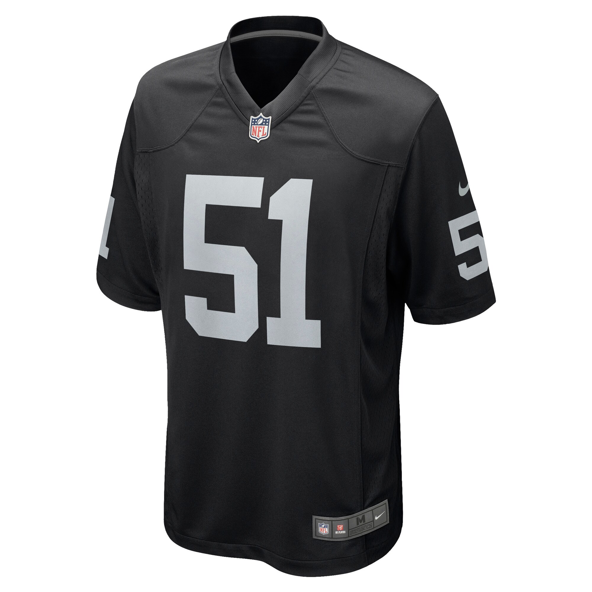 Las Vegas Raiders Malcolm Koonce Black Game NFL Jersey Men's