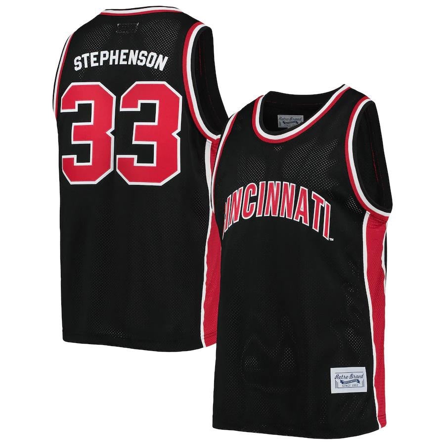 Lance Stephenson Cincinnati Bearcats Commemorative Classic Black NCAA Jersey Men's