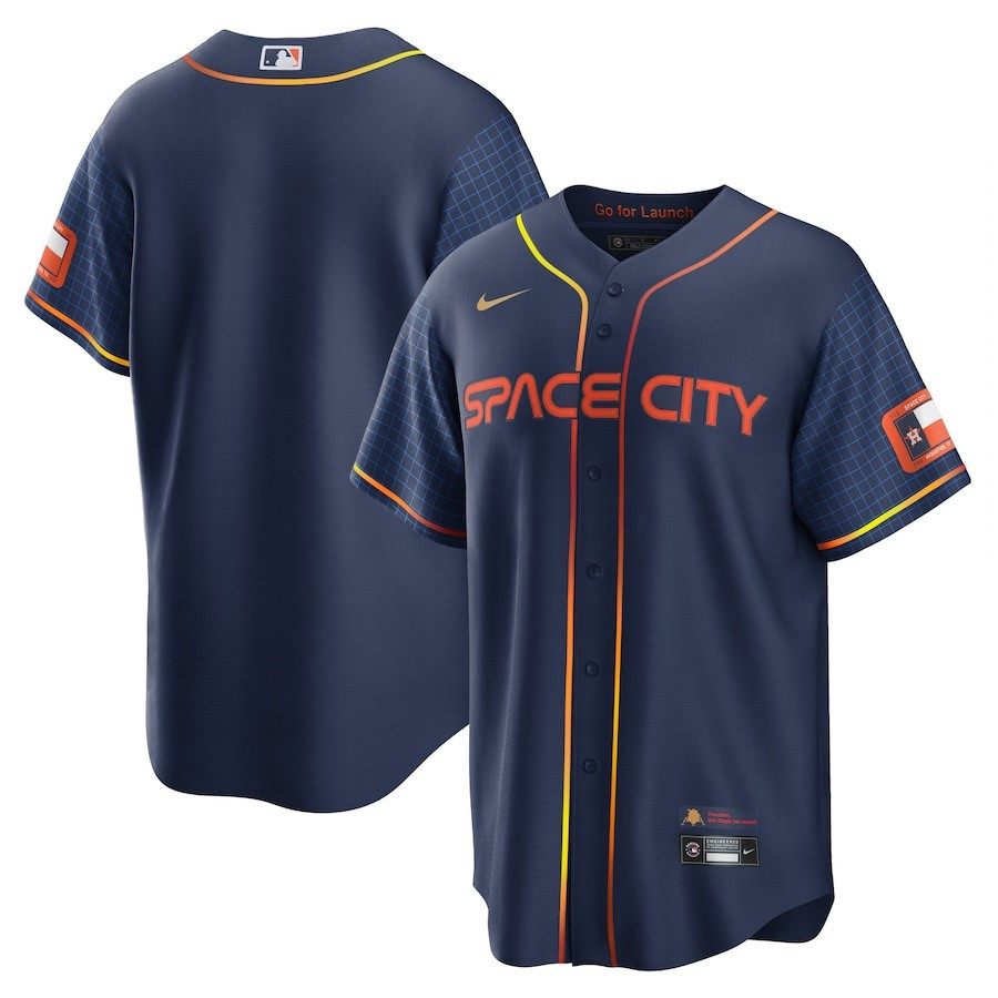 Houston Astros City Connect Navy MLB Jersey Men's