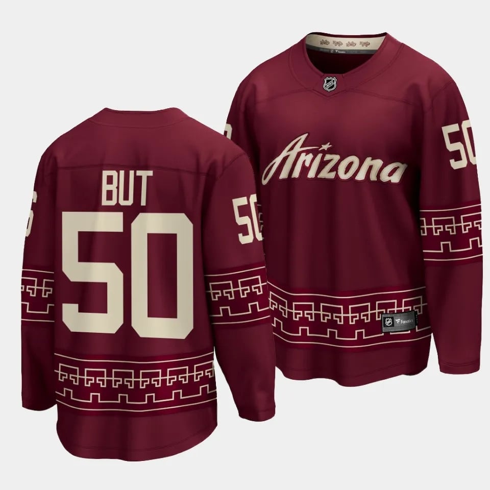 Daniil But #50 Arizona Coyotes 2023 Draft Alternate NHL Jersey Men's
