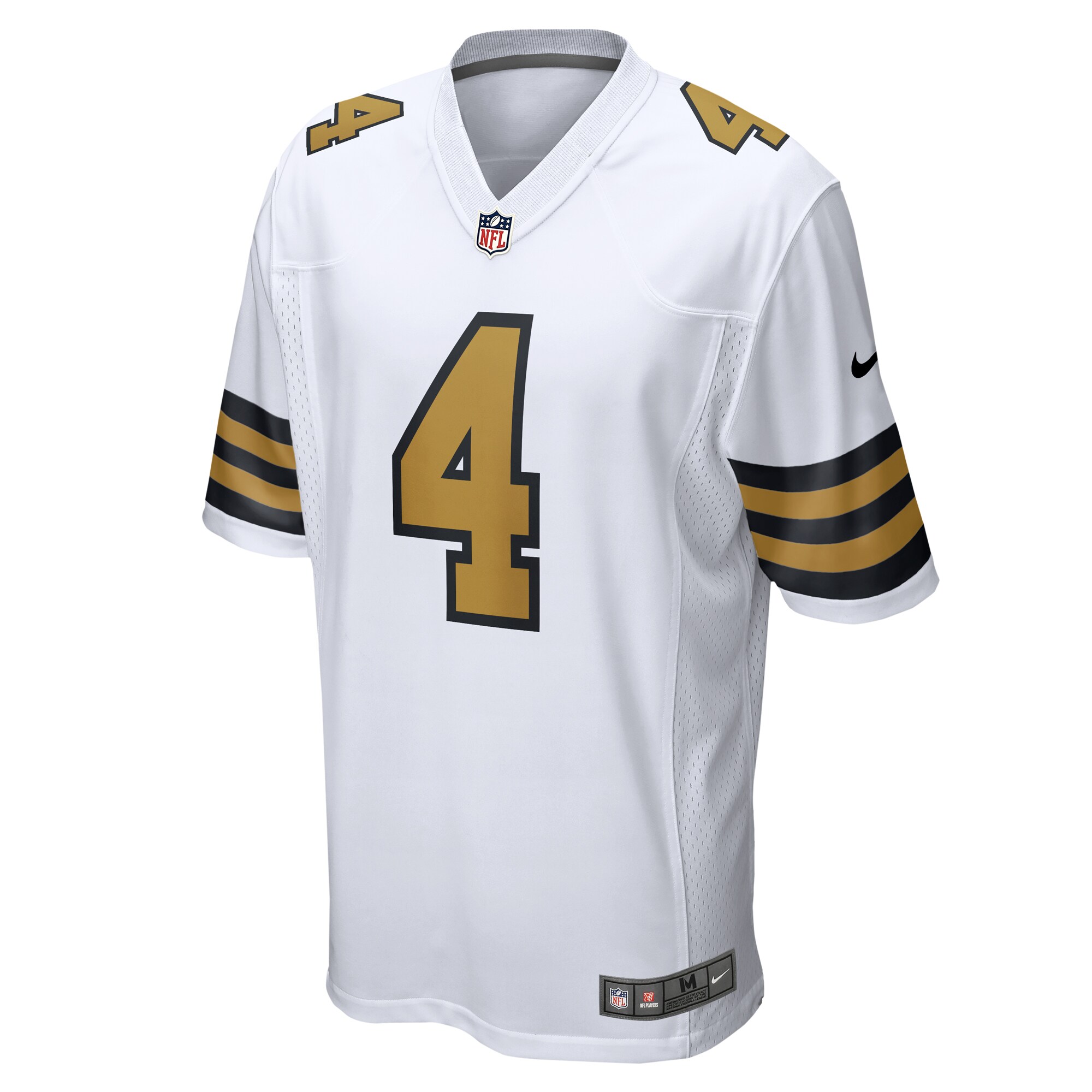 New Orleans Saints Derek Carr White Alternate Game NFL Jersey Men's
