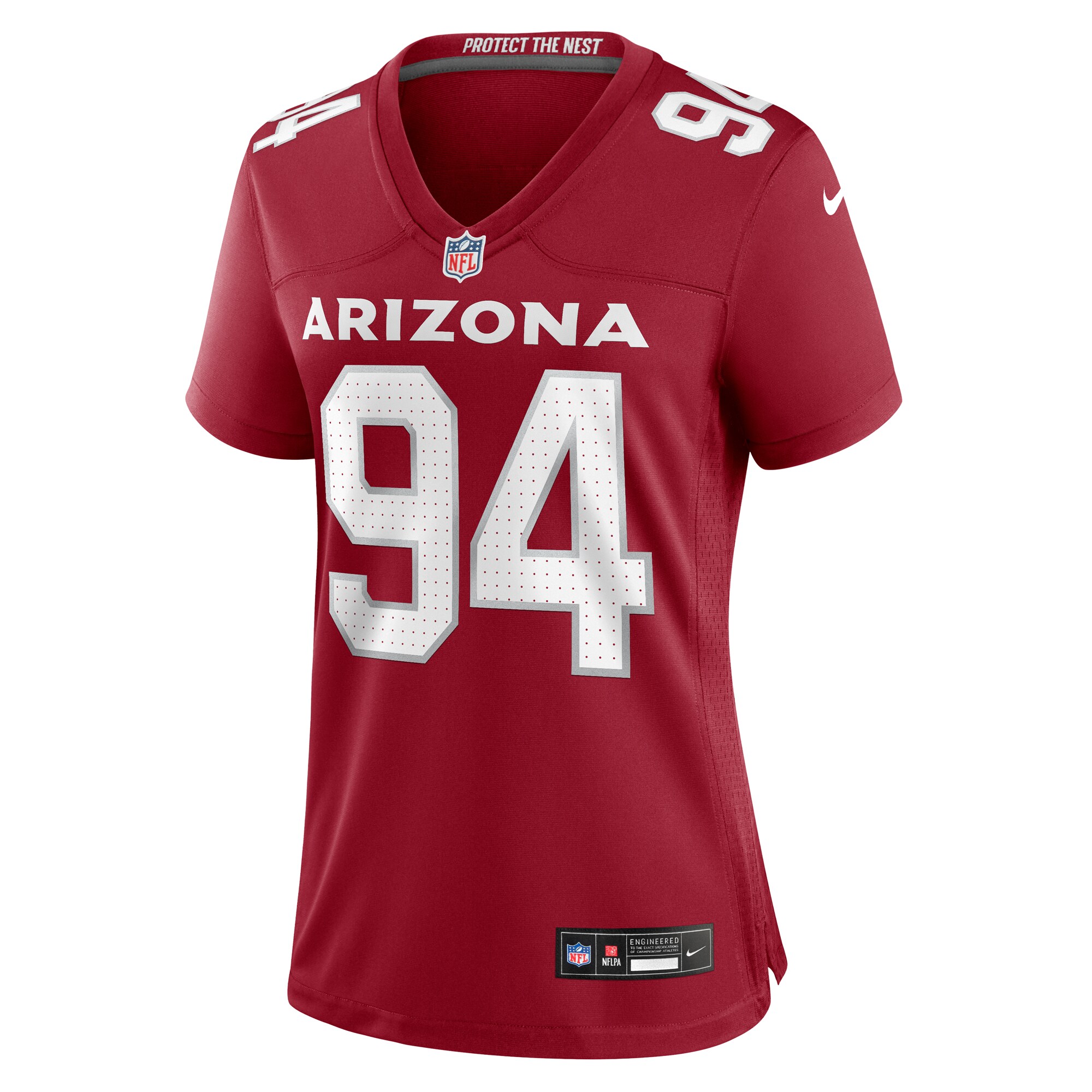 Arizona Cardinals Carlos Watkins Cardinal Game Player NFL Jersey Women's