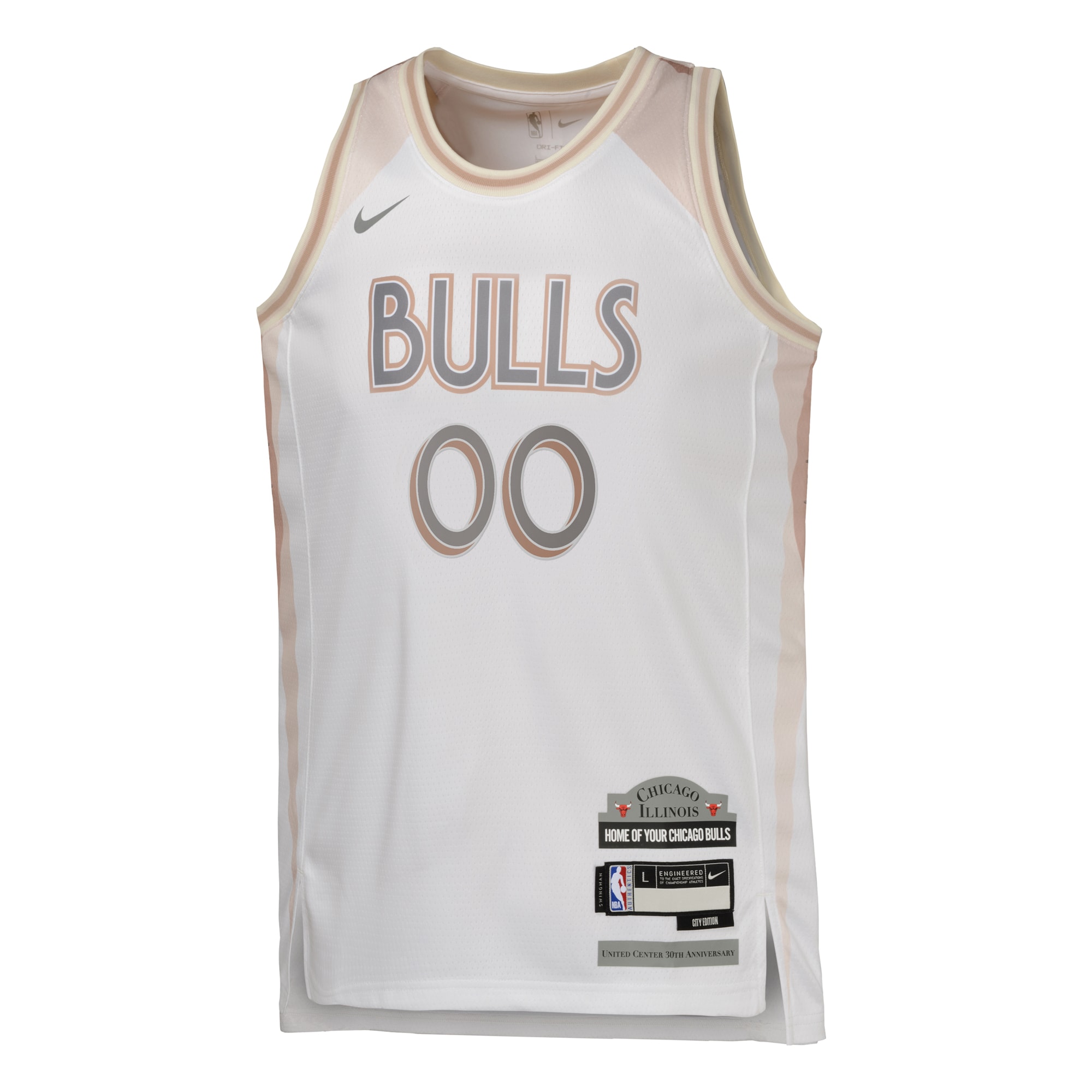 Chicago Bulls City Edition Swingman 2024 Custom NBA Jersey Youth