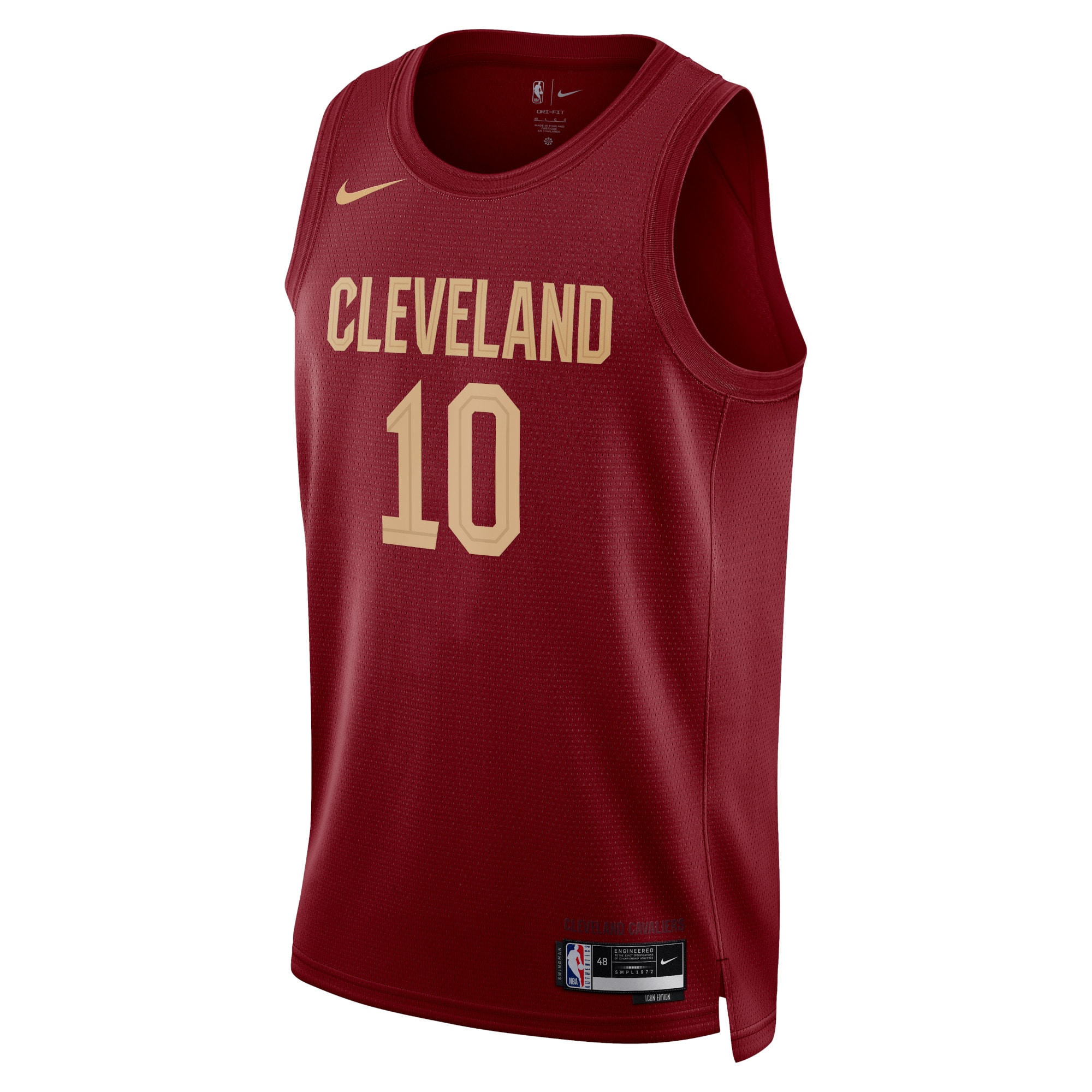 Cleveland Cavaliers Icon Edition Swingman Maroon Darius Garlan Unisex NBA Jersey Unisex