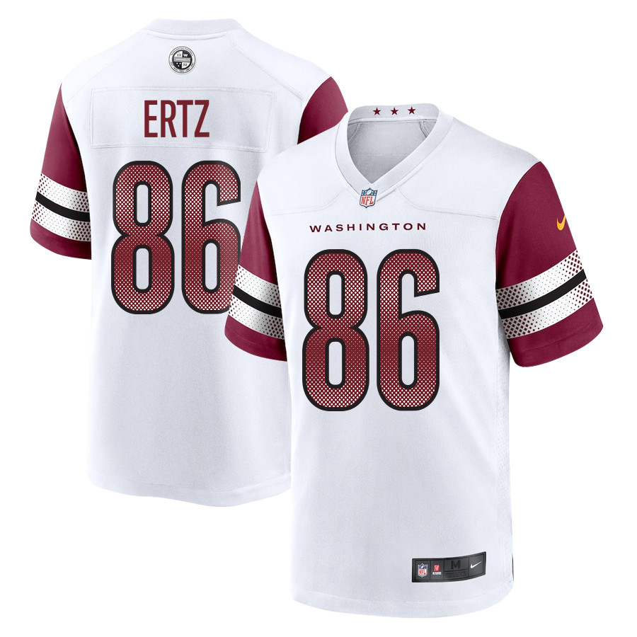 Zach Ertz 86 Washington Commanders Game White NFL Jersey Men's