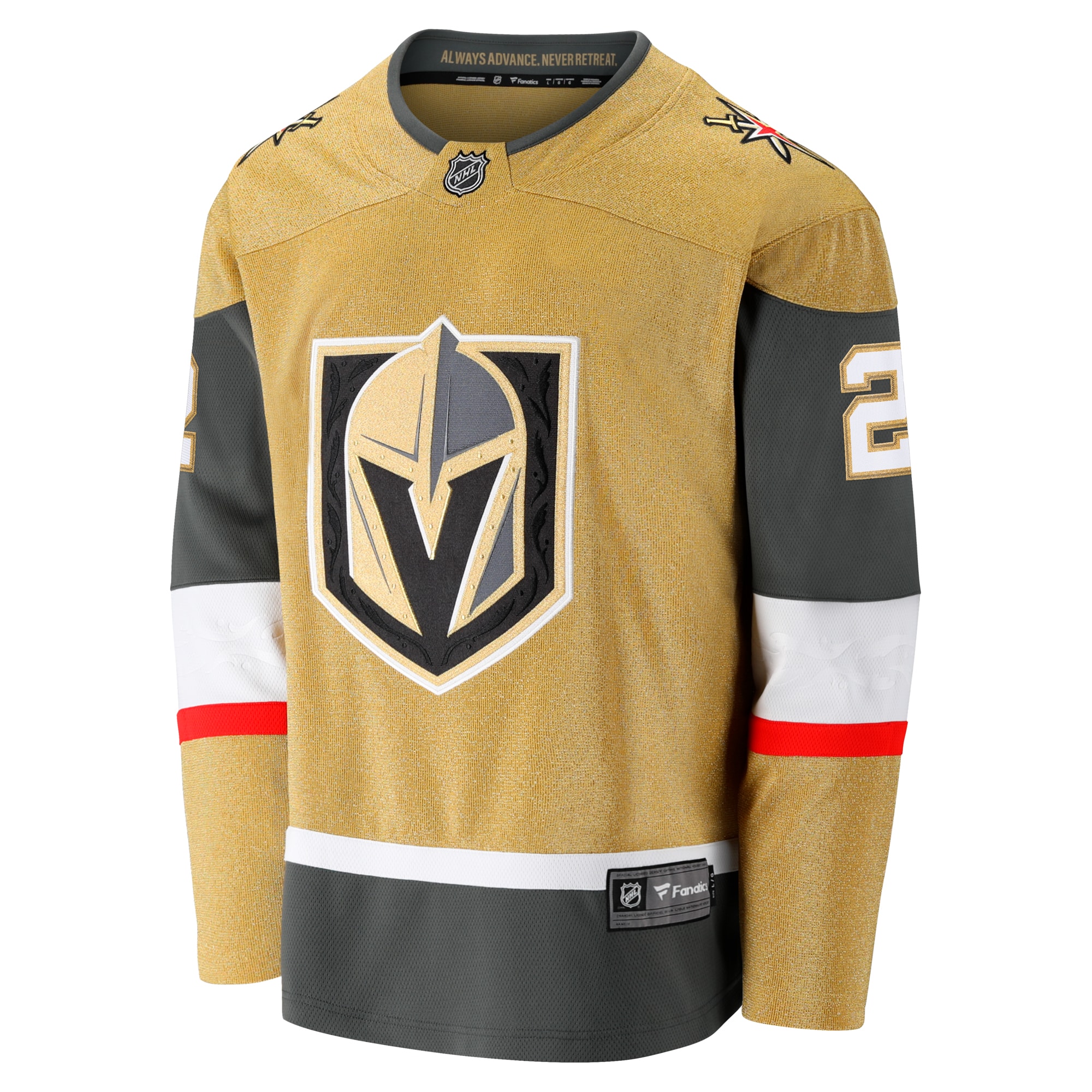 Vegas Golden Knights Zach Whitecloud Gold Home Breakaway NHL Jersey Men's