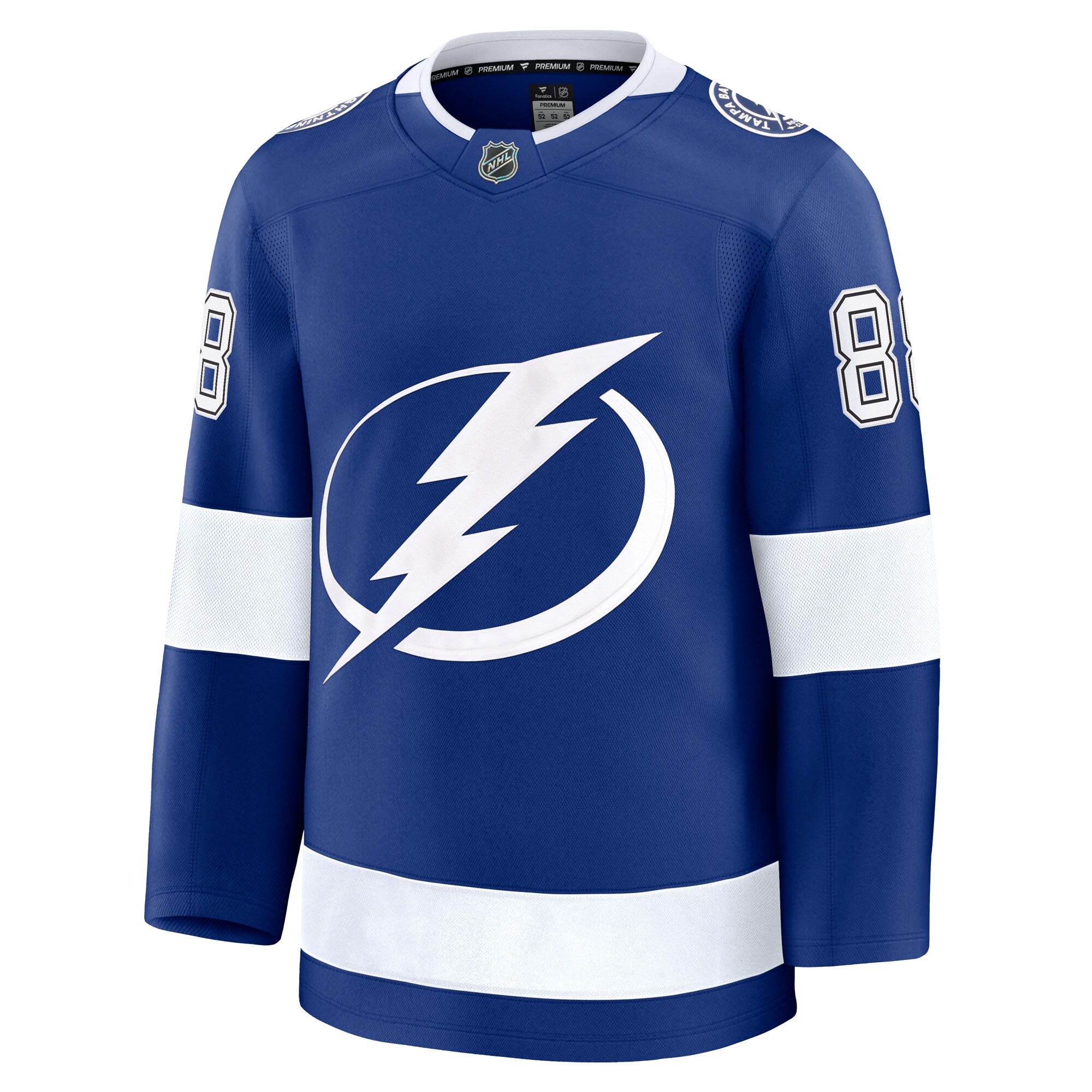 Tampa Bay Lightning Andrei Vasilevskiy Blue Home Premium NHL Jersey Men's