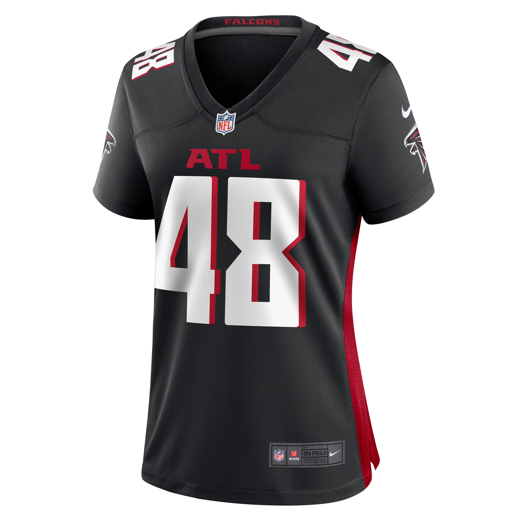Atlanta Falcons Bralen Trice Black Game NFL Jersey Women's