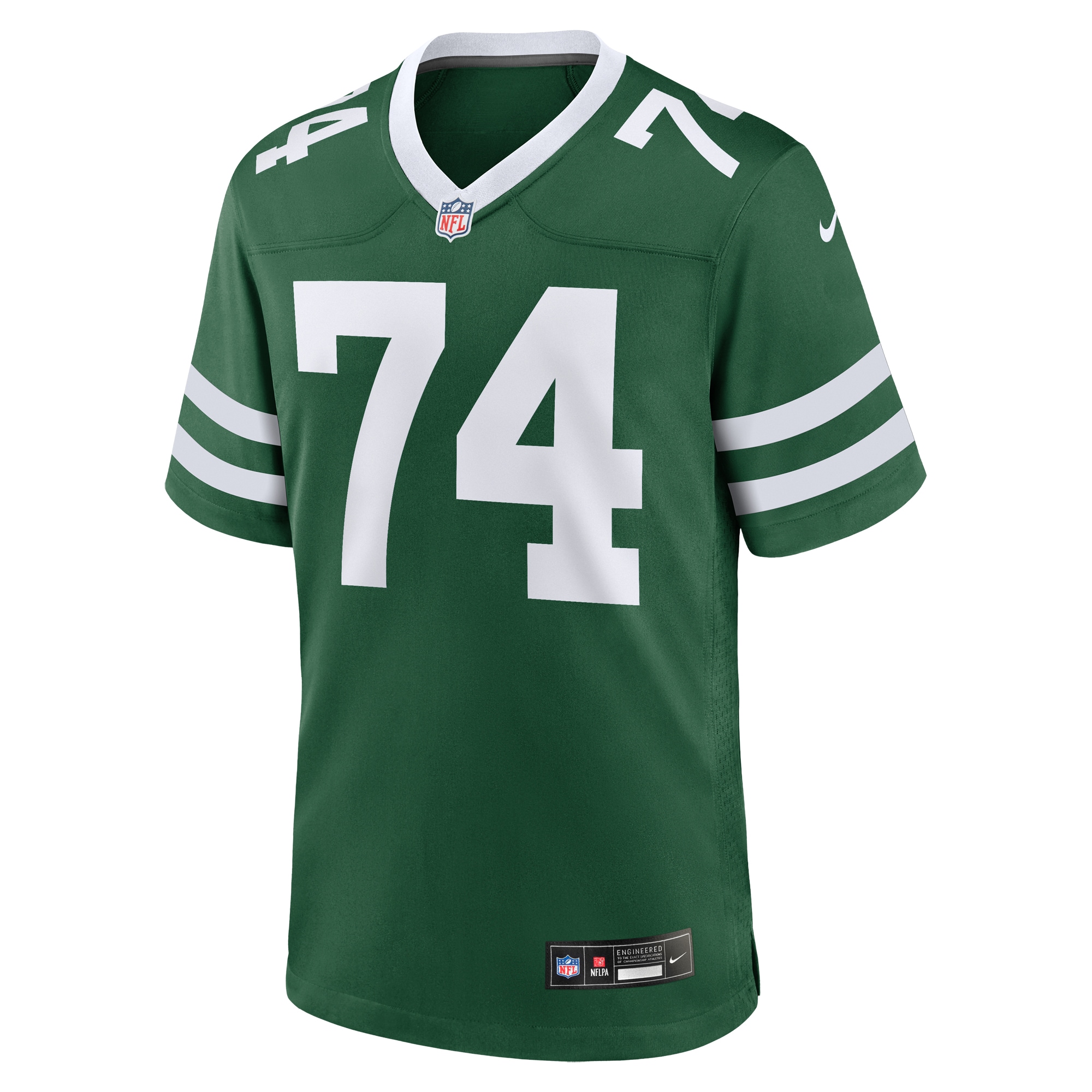 New York Jets Olu Fashanu Gotham Green Player Game NFL Jersey Men's