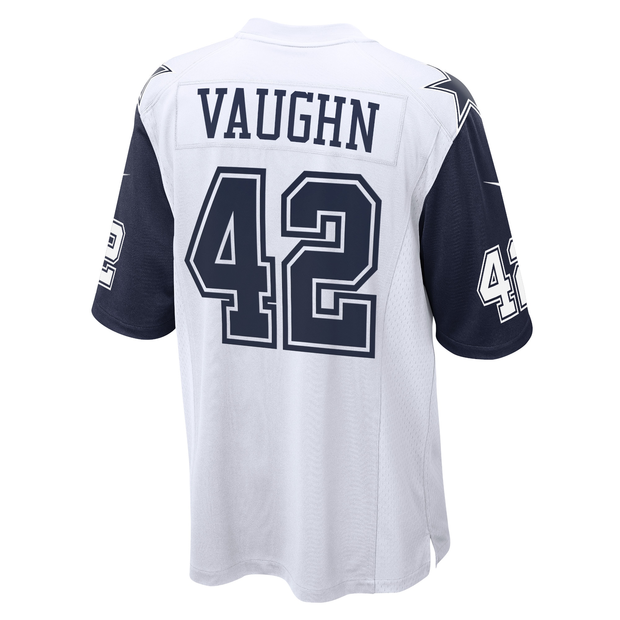 Dallas Cowboys Deuce Vaughn White Alternate Game NFL Jersey Men's