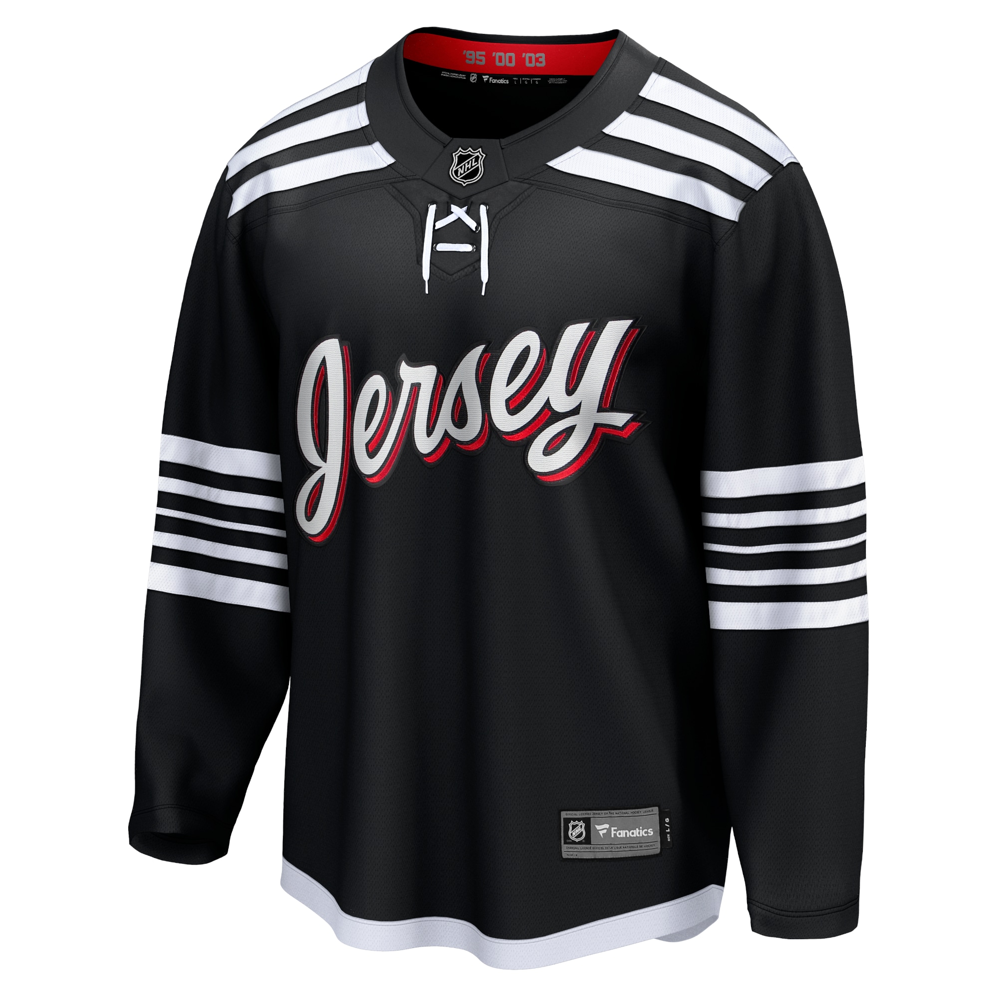 New Jersey Devils Black Alternate Premier Breakaway Team NHL Jersey Men's