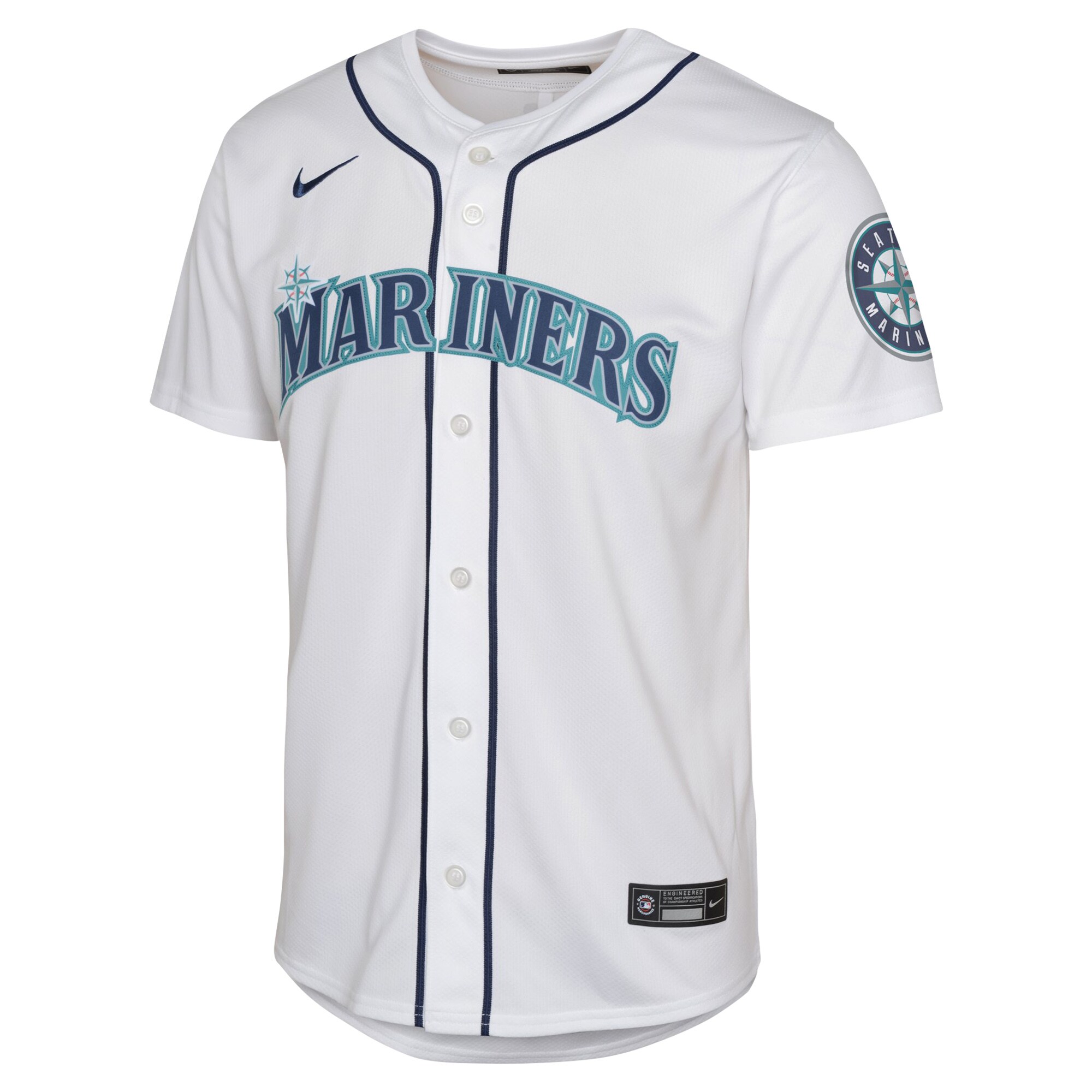 Seattle Mariners Julio Rodr?guez White Home Limited Player MLB Jersey Youth